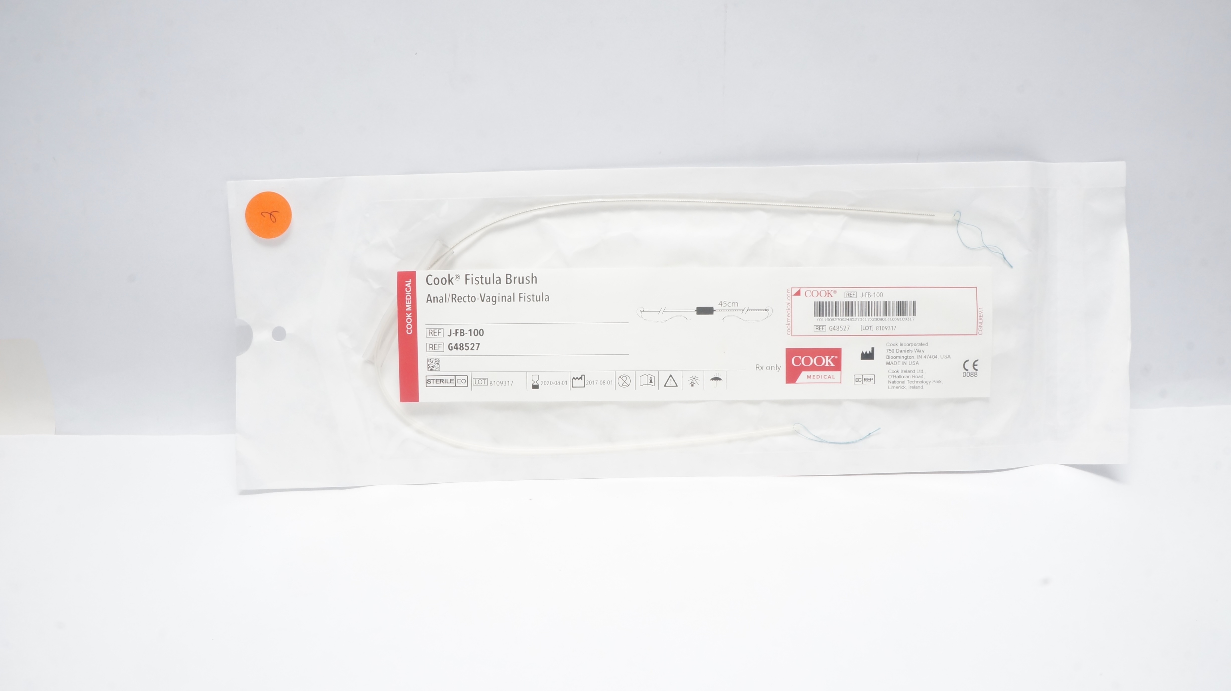 Cook Medical G48527 Anal/Recto-Vaginal Fistula Brush 45cm (x)