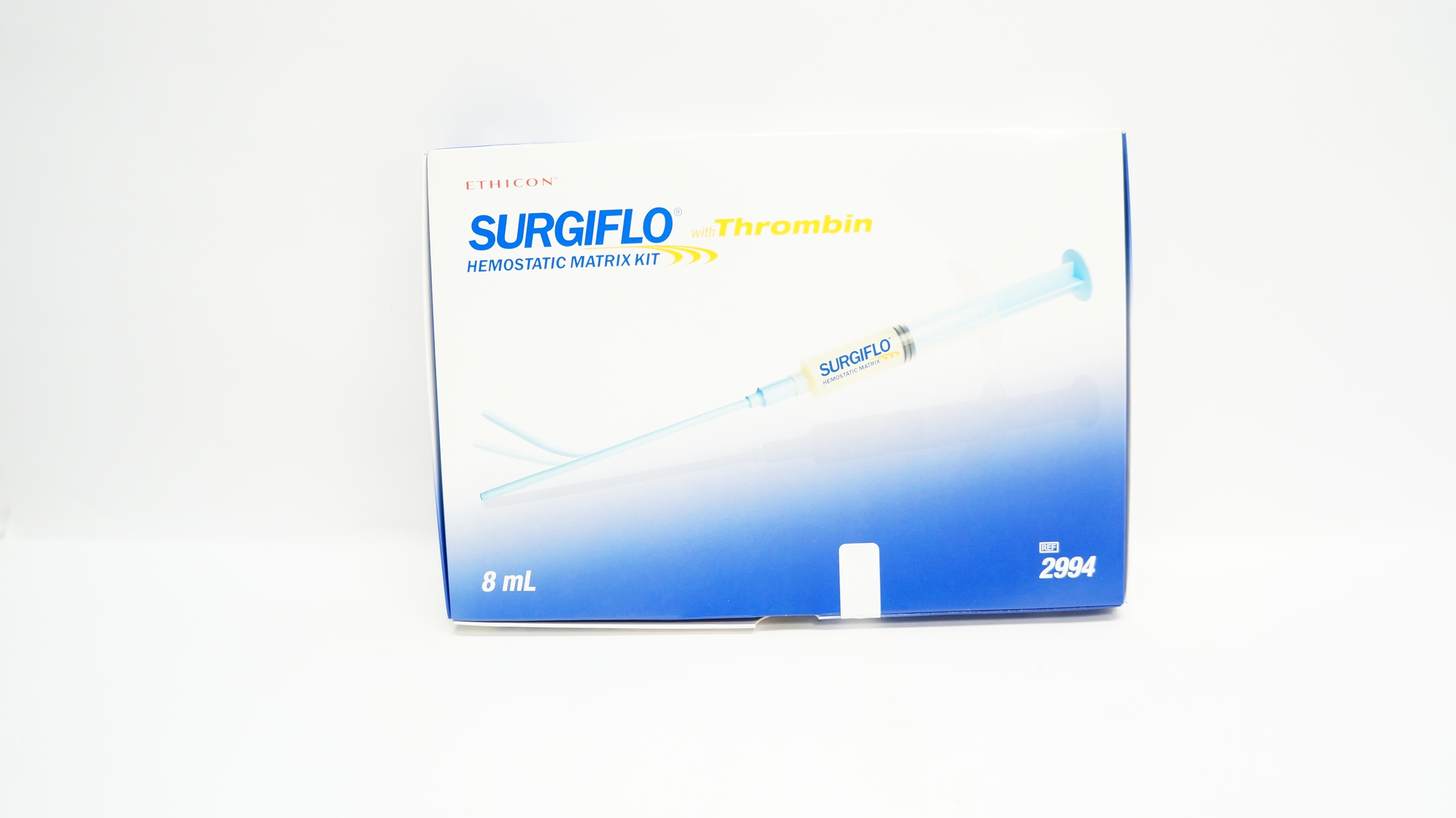 Ethicon 2994 Ferrosan Surgiflo with Thrombin Hemostatic Matrix Kit 8 mL (x)