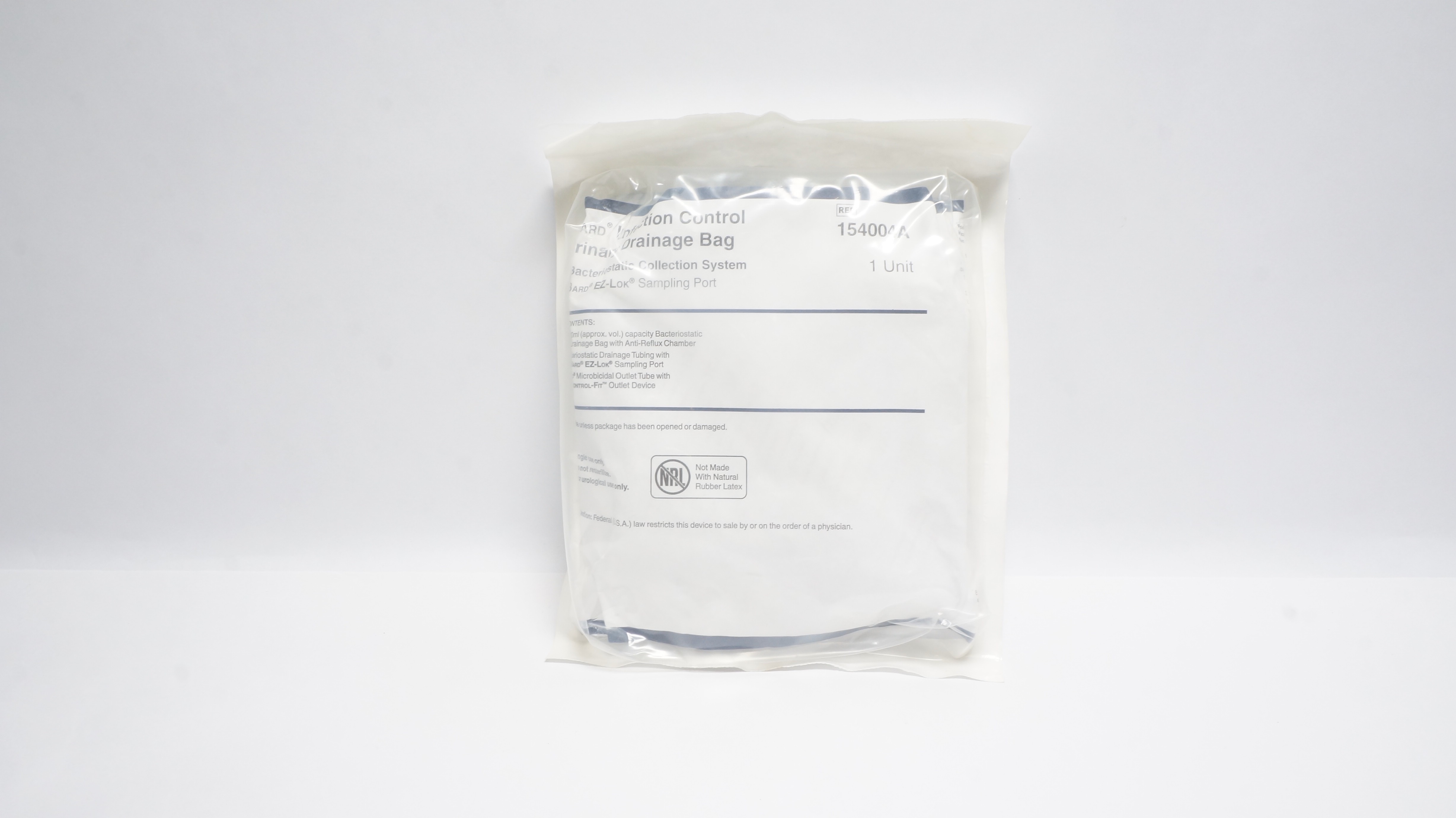 Bard 154004 Infection Control Urinary Drainage Bag 2000ml (x)
