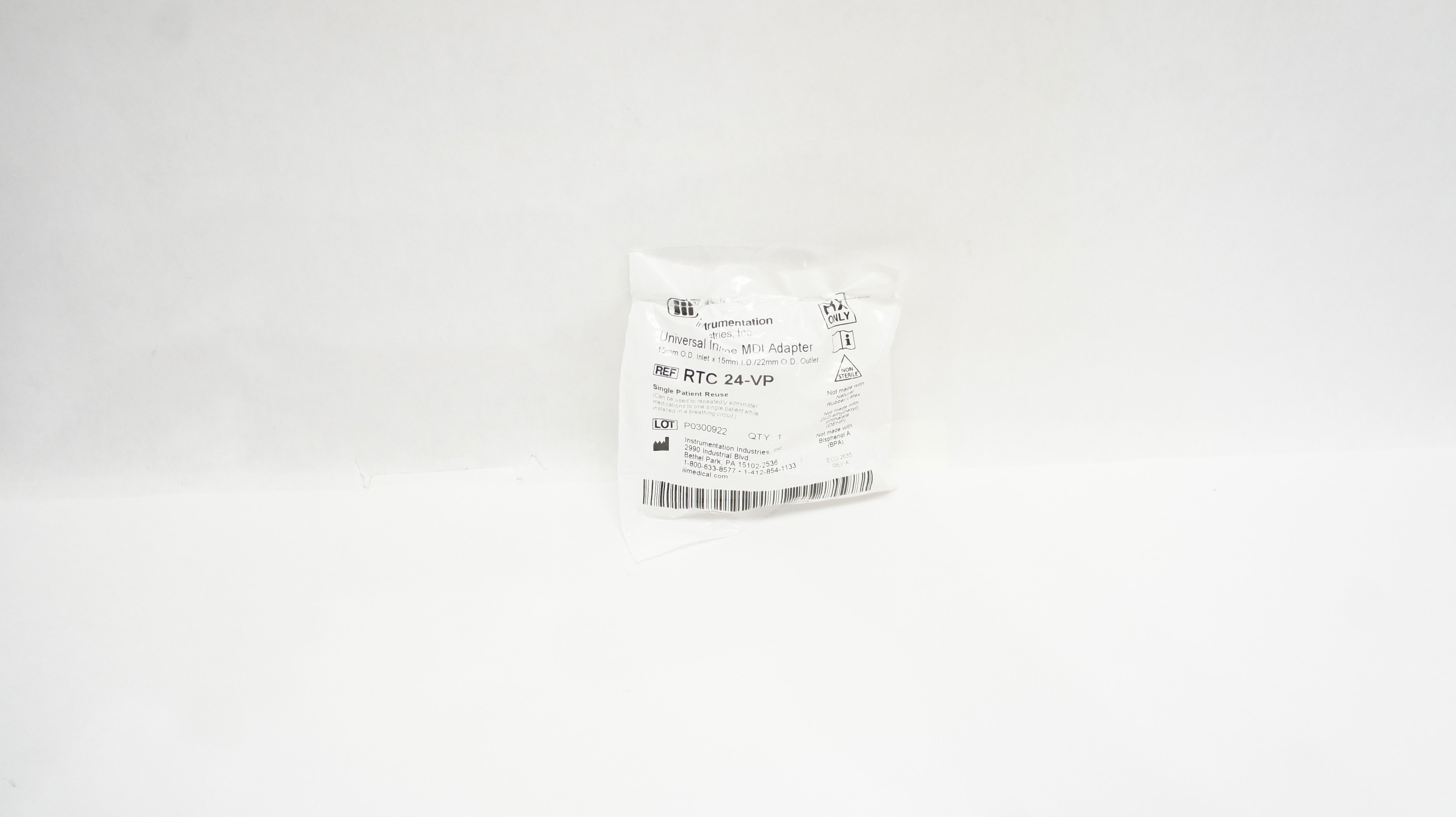 Instrumentation Industries RTC 24-VP Universal Inline MDI Adapter