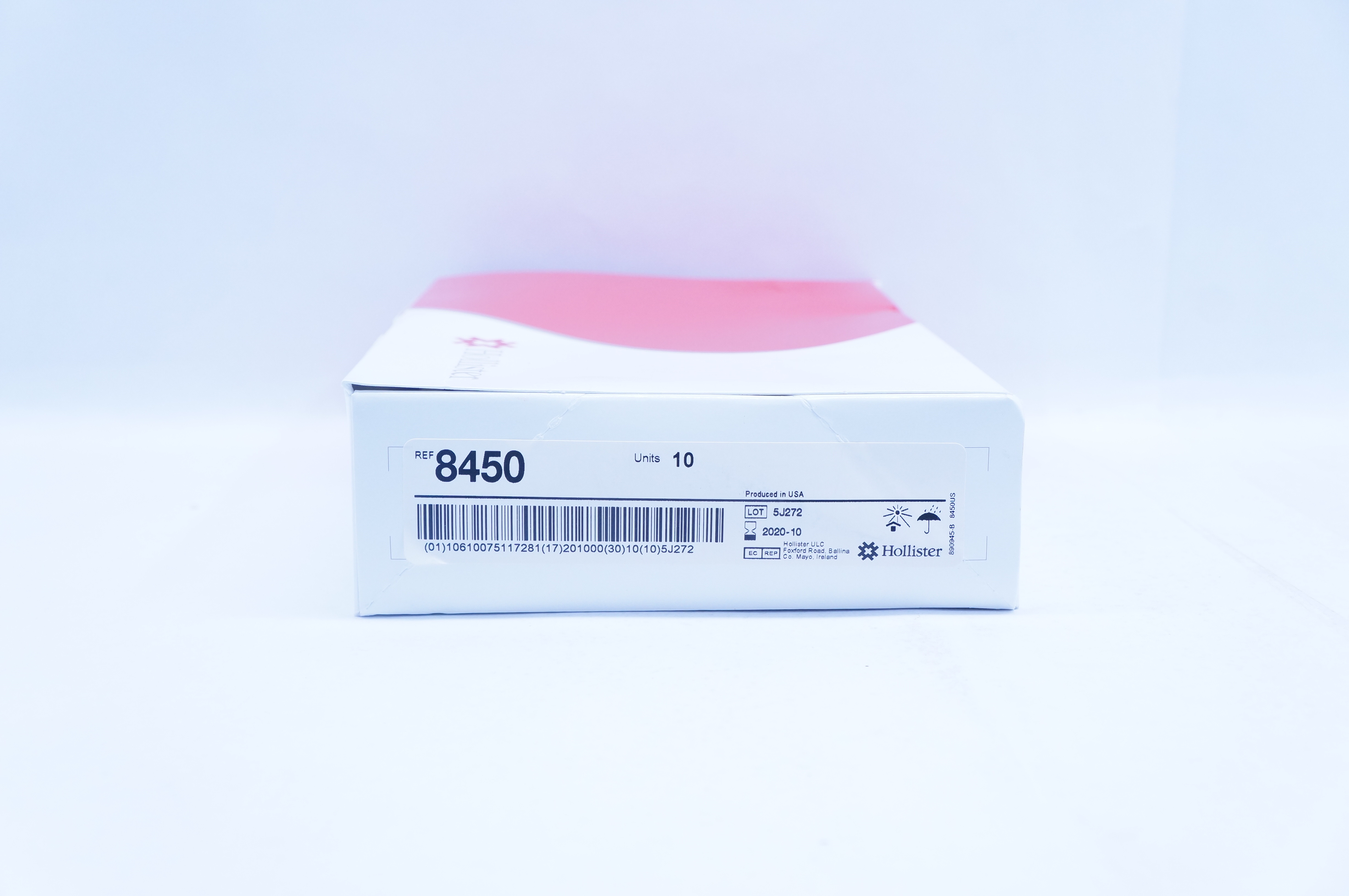 Hollister 8450 Premier Urostomy Pouch Flextend Ultra-Clear 2 1/2inch - Box of 10