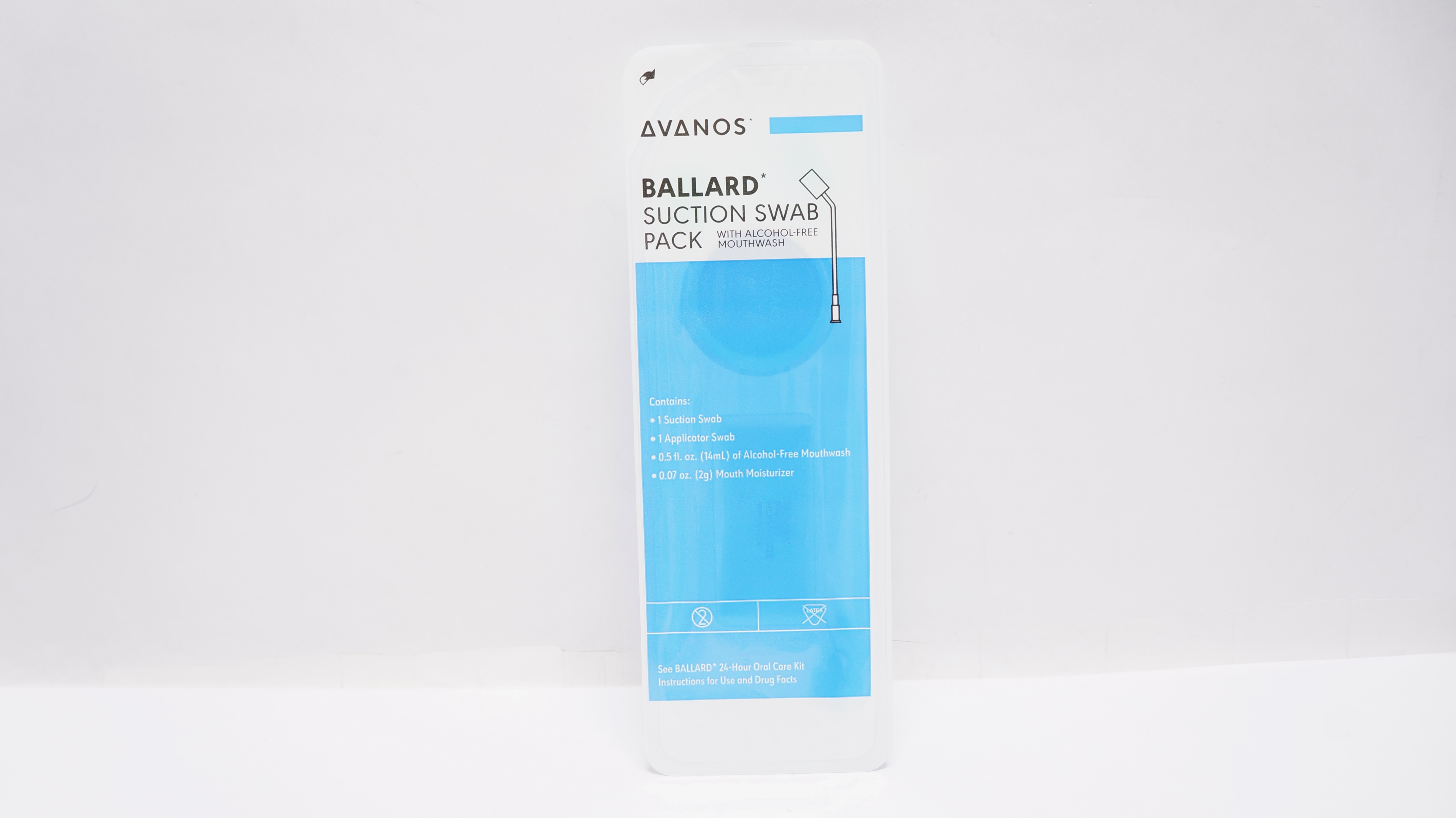 Avanos Ballard Suction Swab Pack w/Alcohol-Free Mouthwash