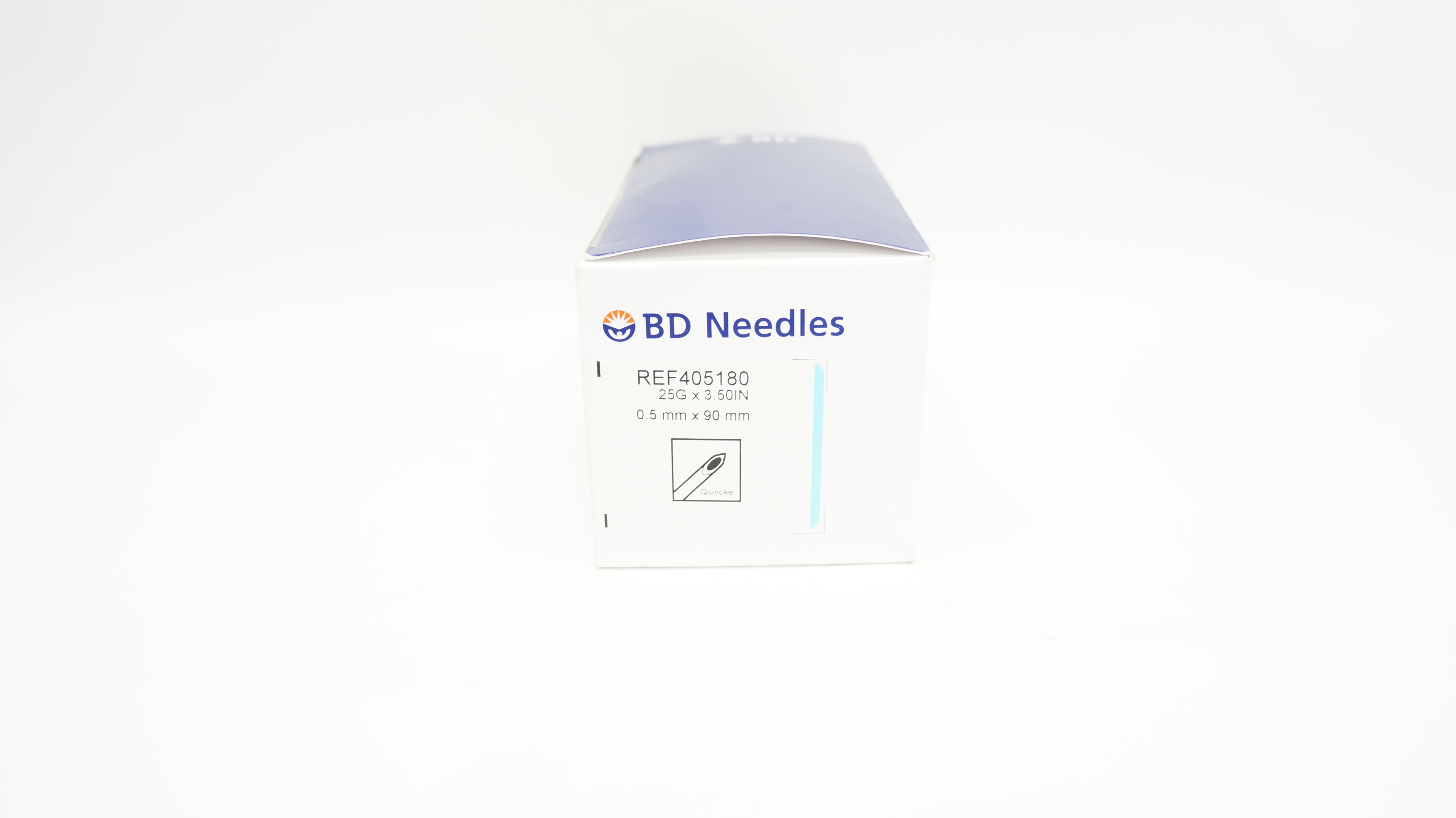 BD 405180 Spinal Ndle Quicke Type Point 25G x 3-1/2inch - Box of 25