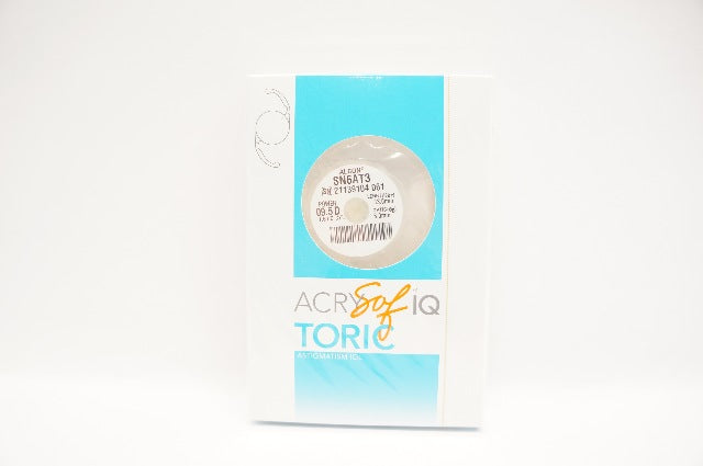 Alcon SN6AT3 AcrySof IQ Toric Astigmatism IOL 9.5D 1.50D CYL 13.0mm x 6.0mm (x)