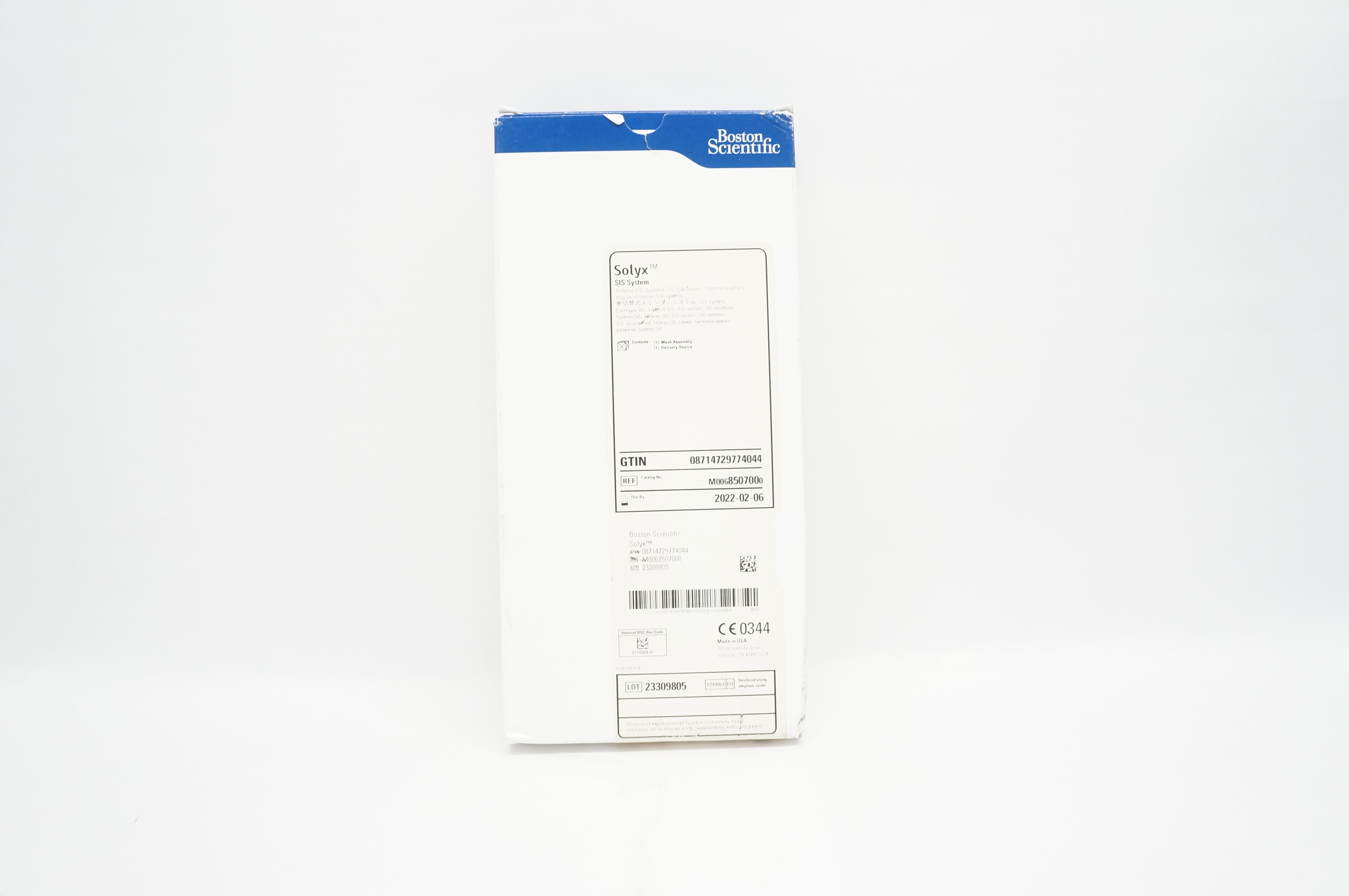 Boston Scientific M0068507000 Solyx SIS System (x)