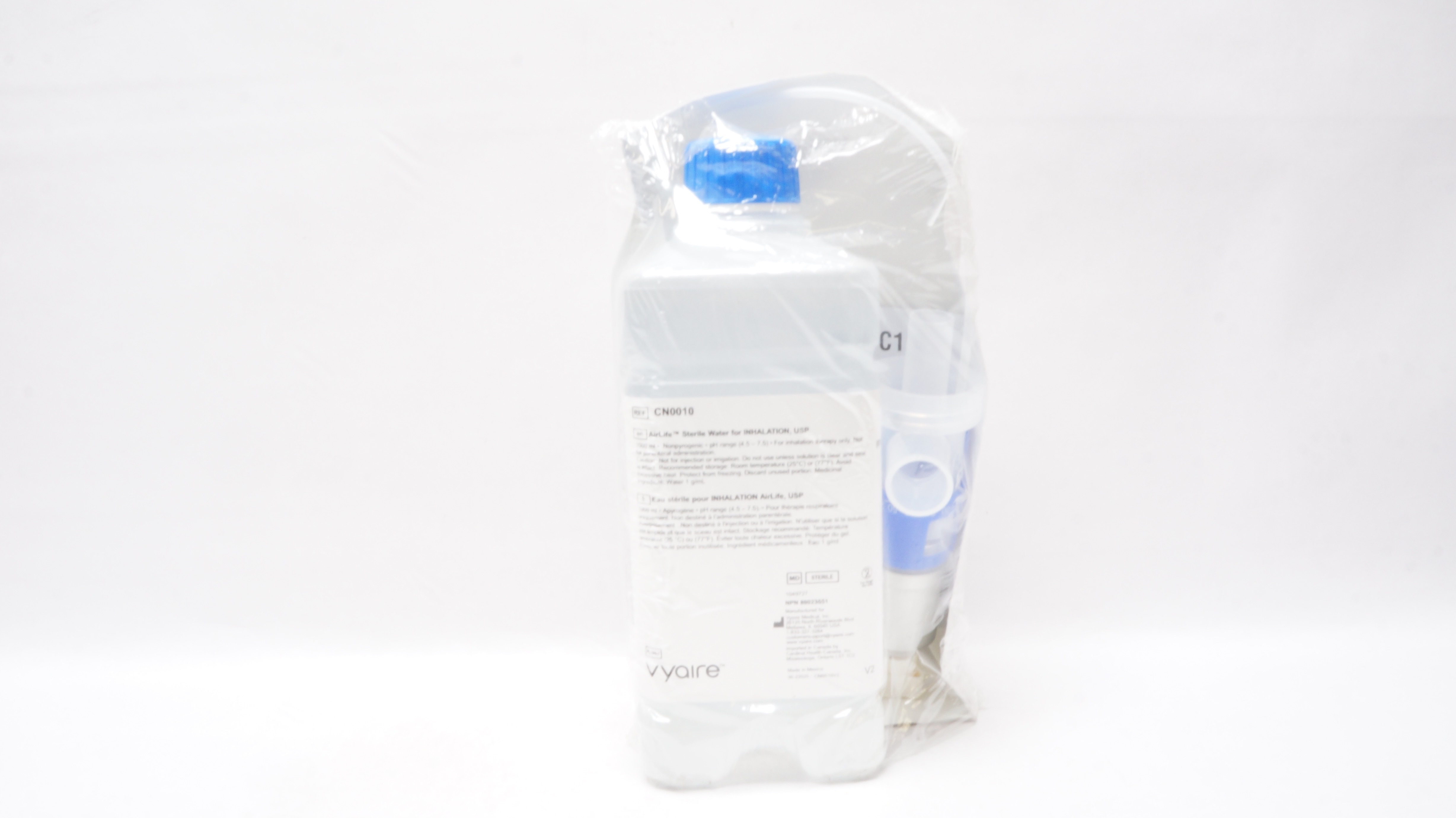 Vyaire CN0010 AirLife Sterile Water for Inhalation USP 1000mL