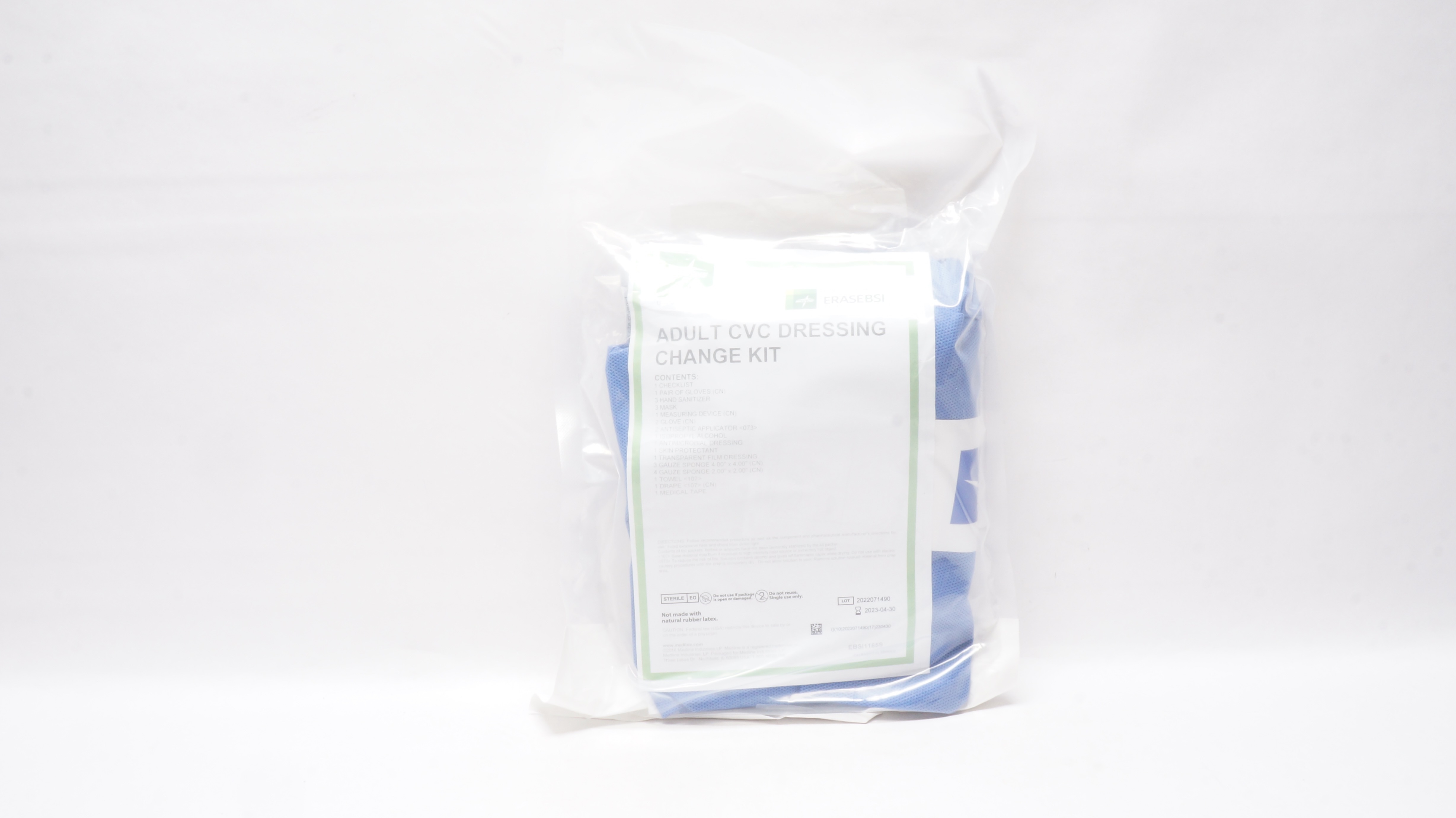 Medline EBSI1165S Erasebsi Adult CVC Dressing Change Kit (x)