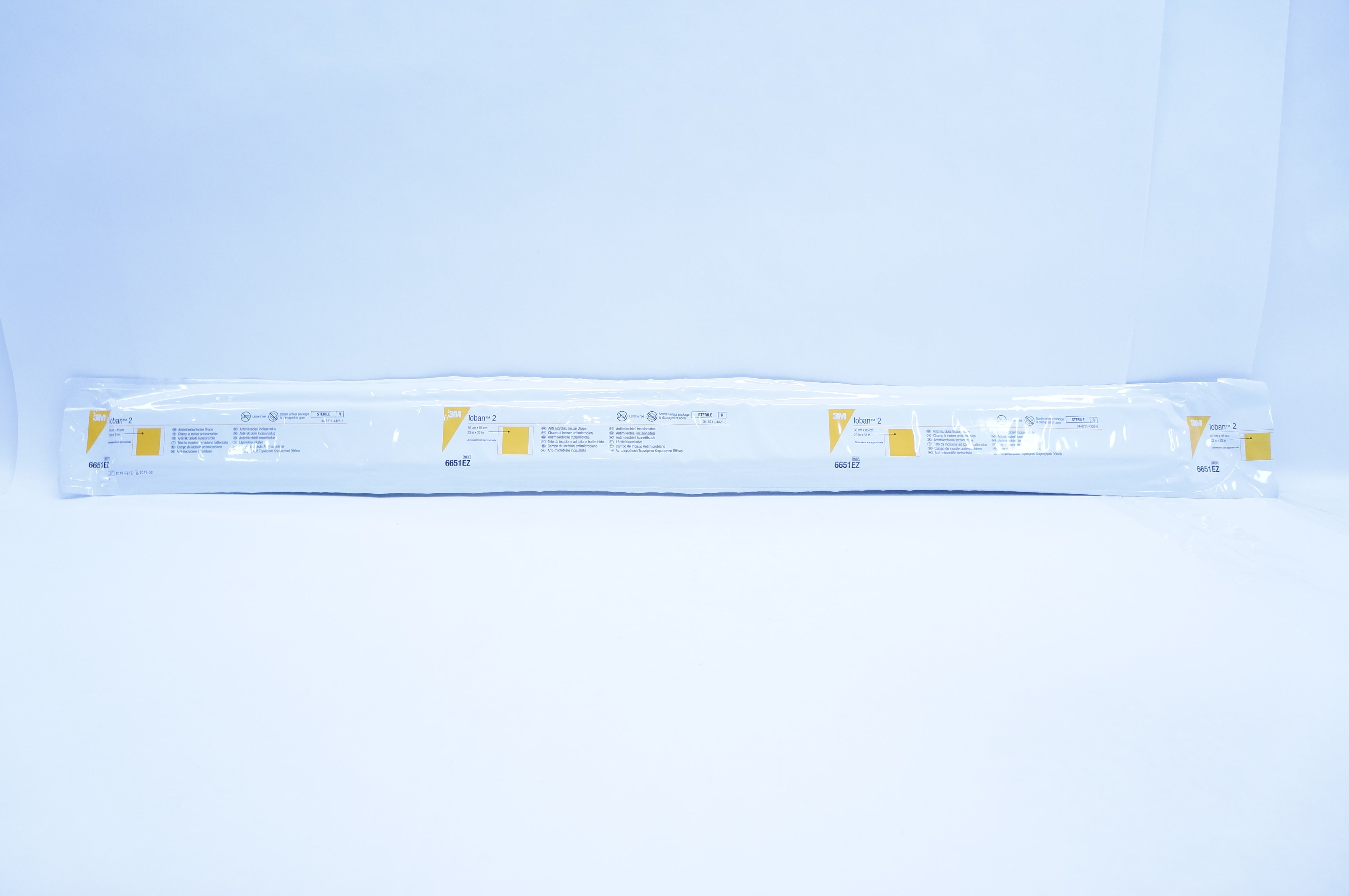 3M 6651EZ Ioban 2 Antimicrobial Incise Drape 23 inch x 33 inch (x)