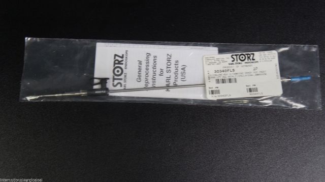 Karl Storz 30340FLS Clickline Koh Ultramicro Grasp Ipsilateral 3mm x 20cm