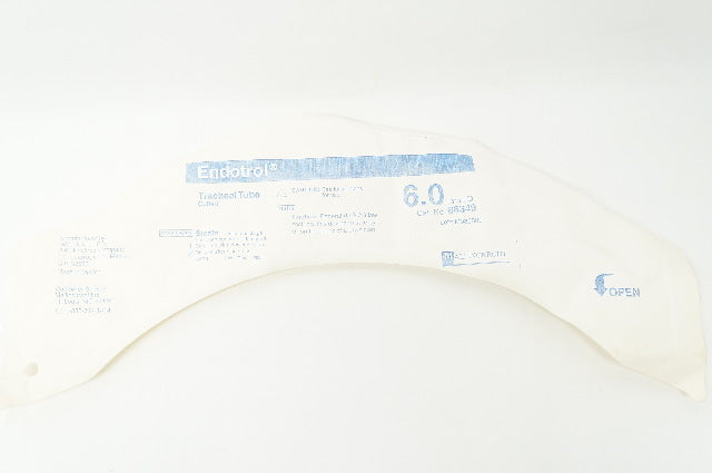 Mallinckrodt 86349 Endotrol Tracheal Tube Cuffed 6.0mm ID