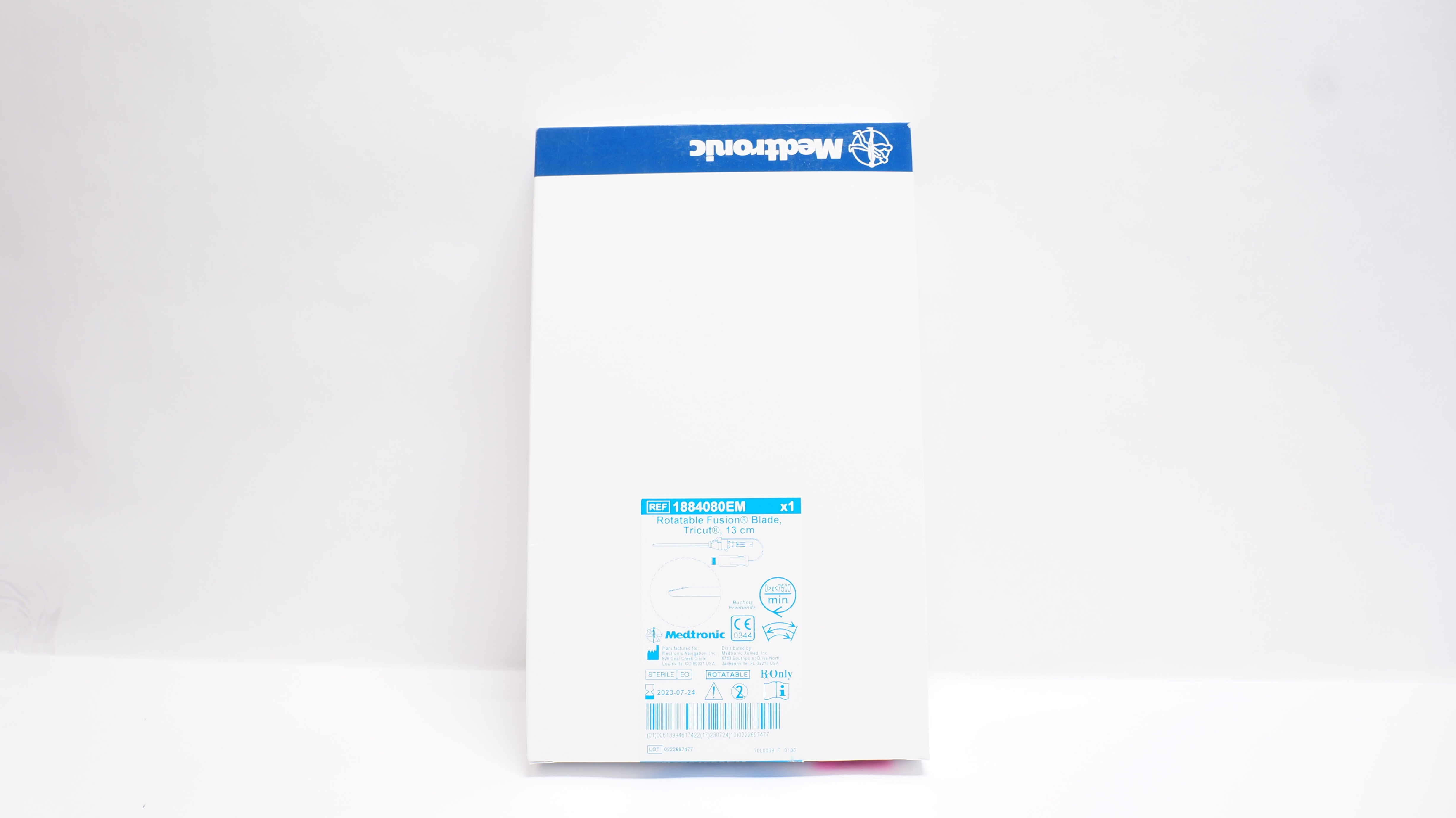 Medtronic 1884080EM Rotatable Fusion Blade Tricut 13 cm (x)