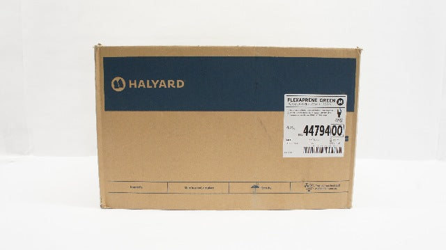 Halyard 44794 Flexaprene Green Powder-Free Exam Gloves, Size M - Case of 2000