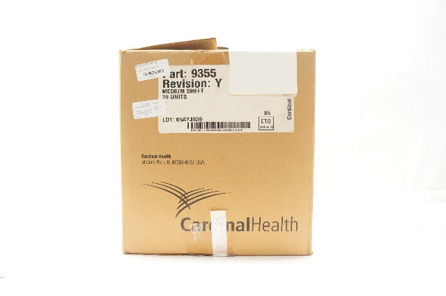 Cardinal Health 9355 Convertors Tiburon Medium Sheet 40 x 71inch - Case of 20