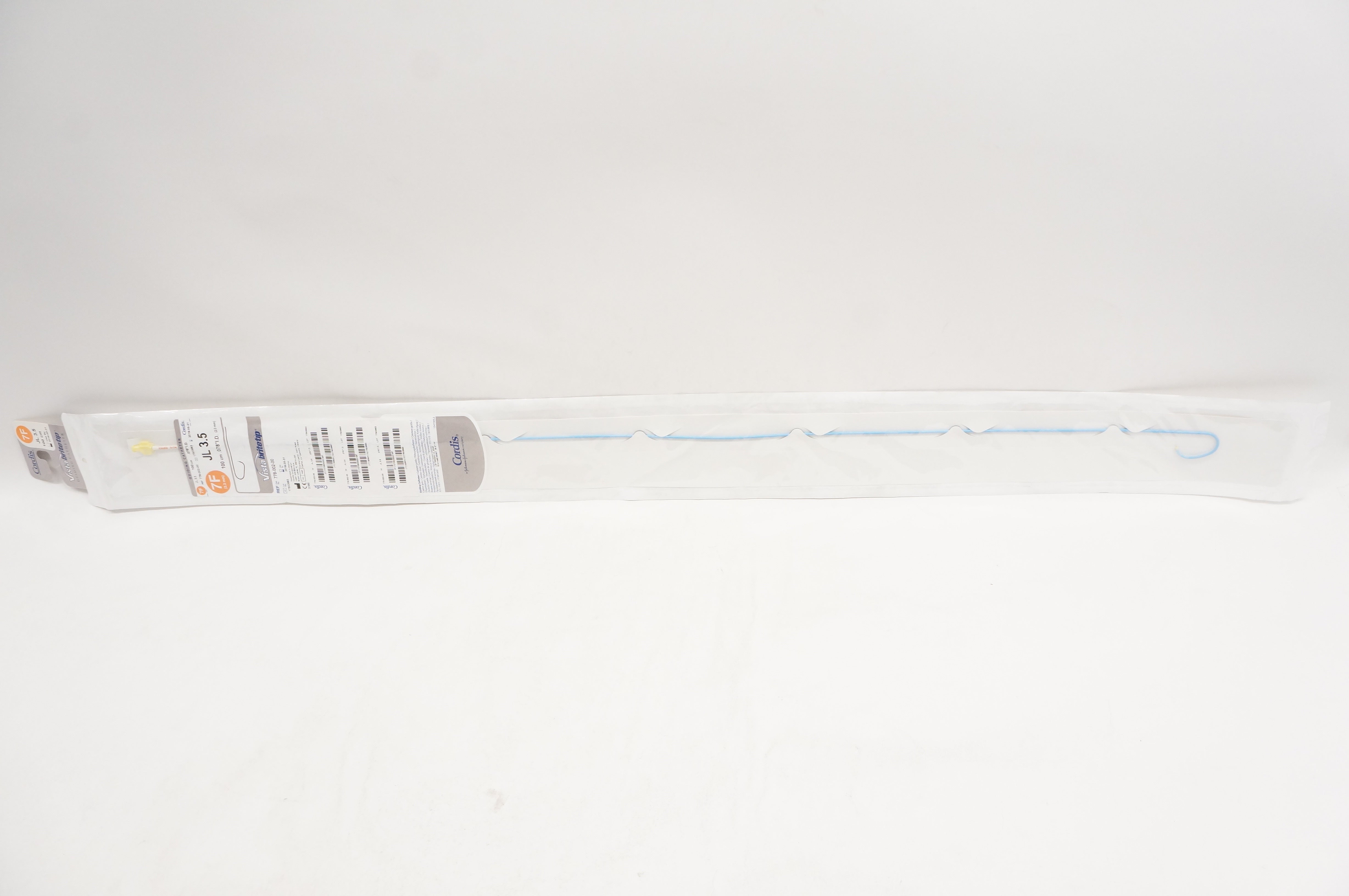 Cordis 778-002-00 Vista Brite JL3.5 Guiding Catheter 7F x 100cm x 0.78inch (x)