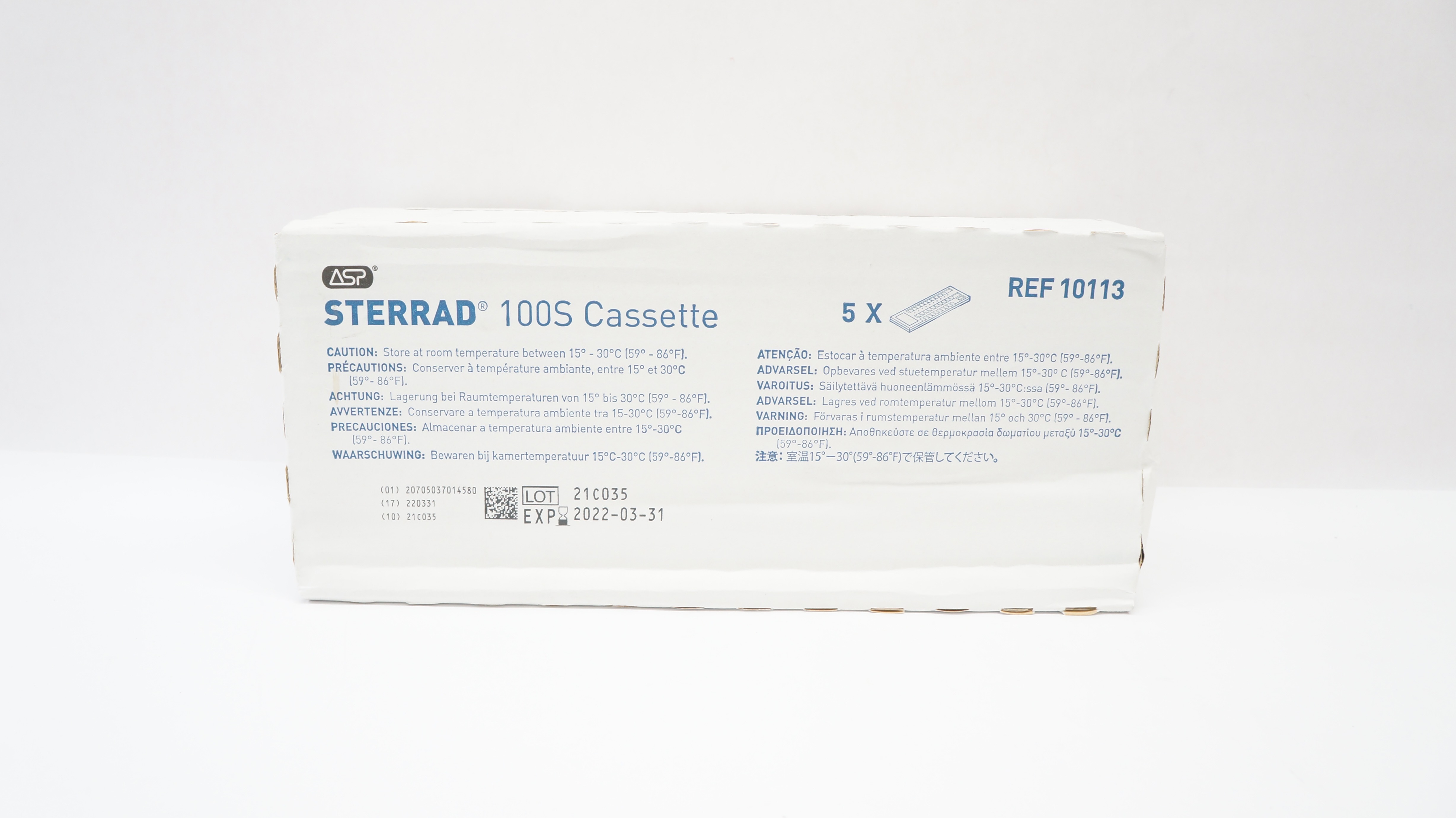 ASP 10113 Sterrad 100S Cassette (x) - Box of 5