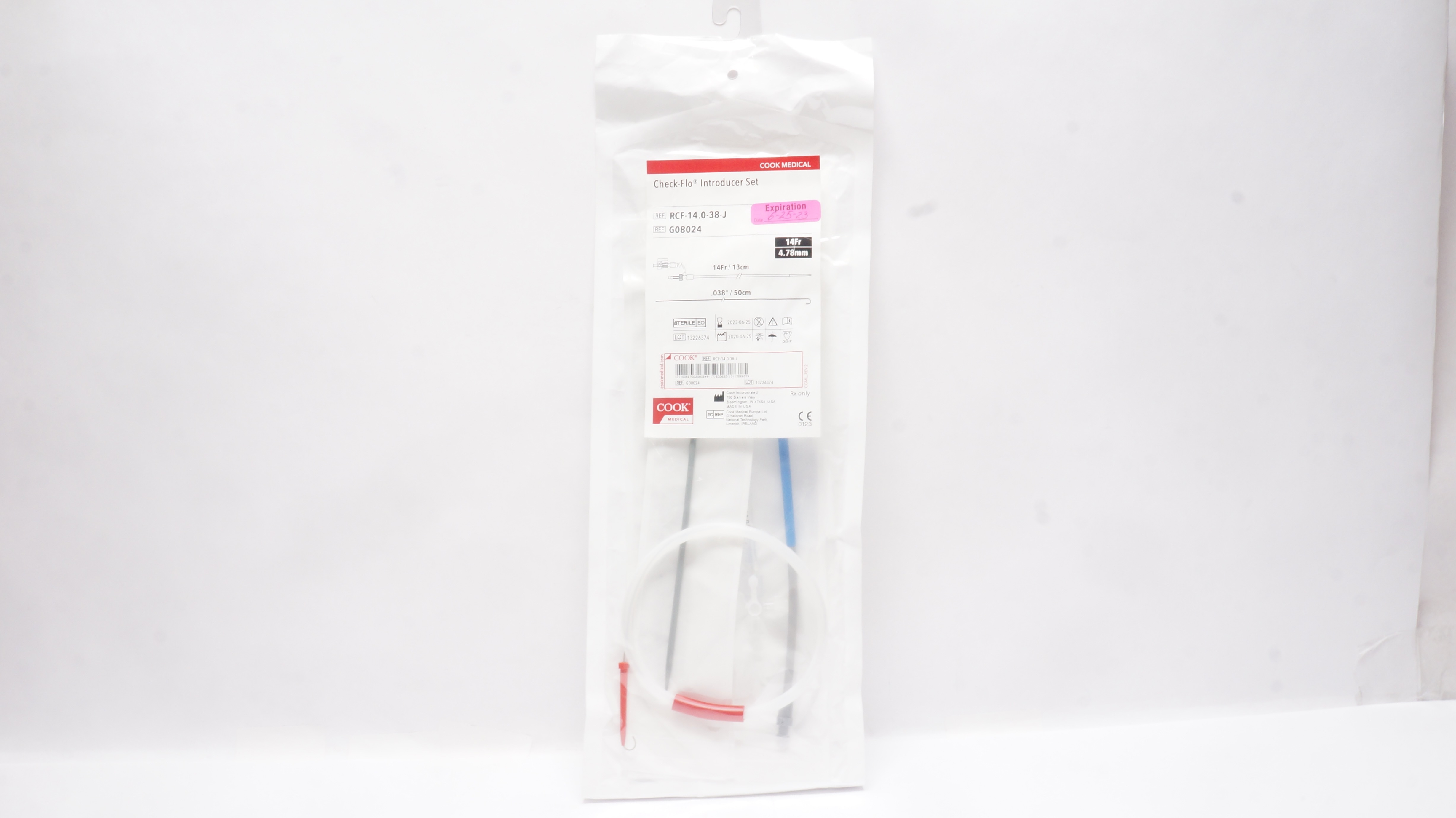 Cook Medical G08024 Check-Flo Introducer Set 14Fr x 4.78mm (x)