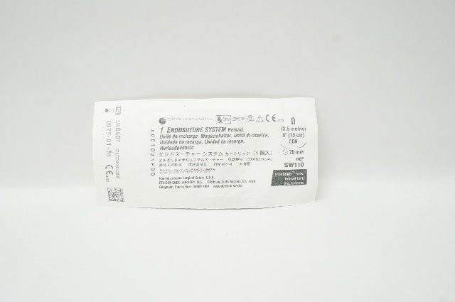 Ethicon SW110 0 Ethibond Excel 1 Endosuture System Reload EEN 20mm 6 inch
