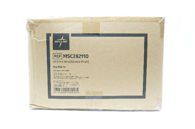 Medline MSC282110 Underpad 20.5 x 36inch - Case of 50