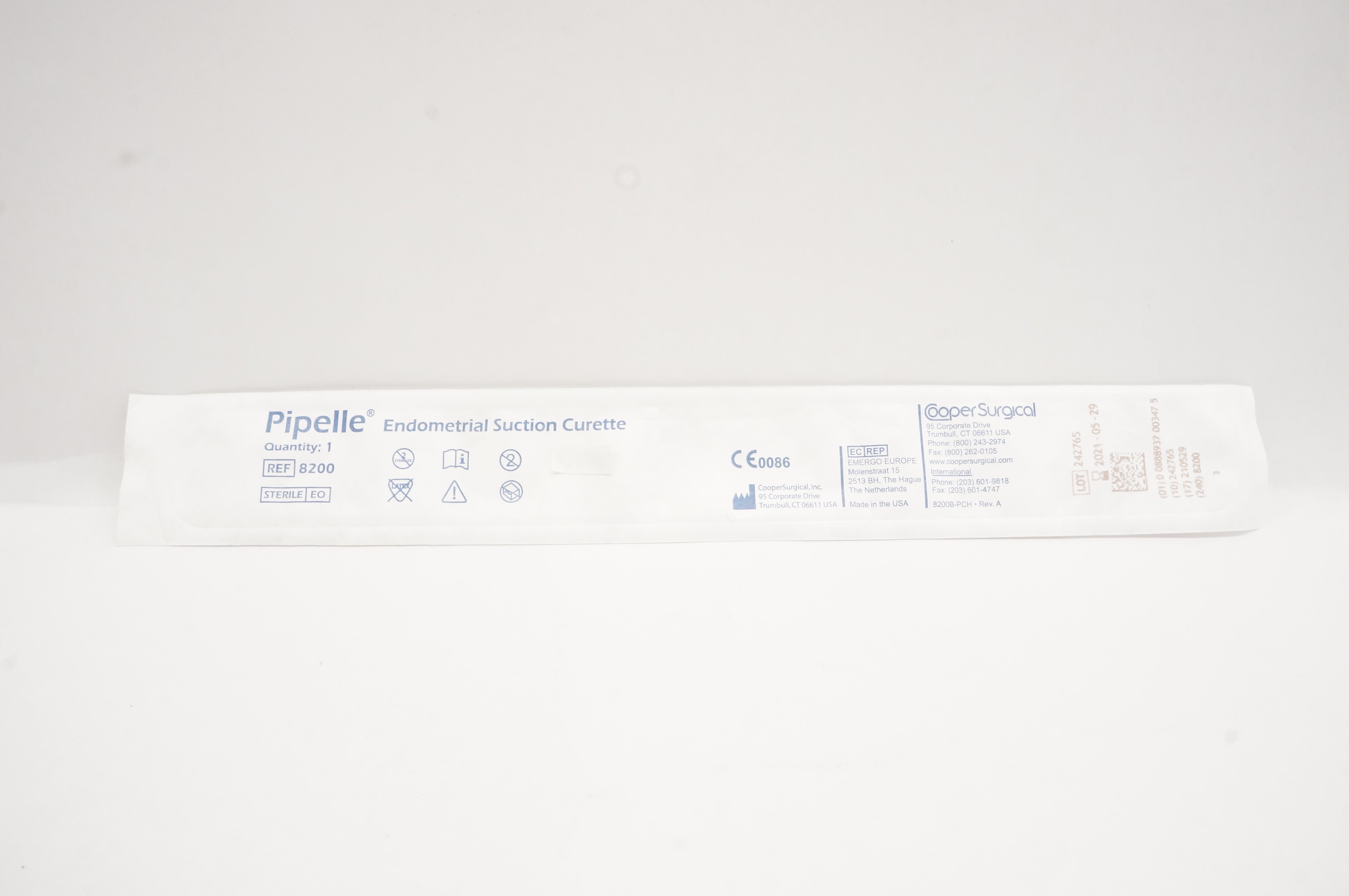 Cooper Surgical 8200 Pipelle Endometrial Suction Curette (x)