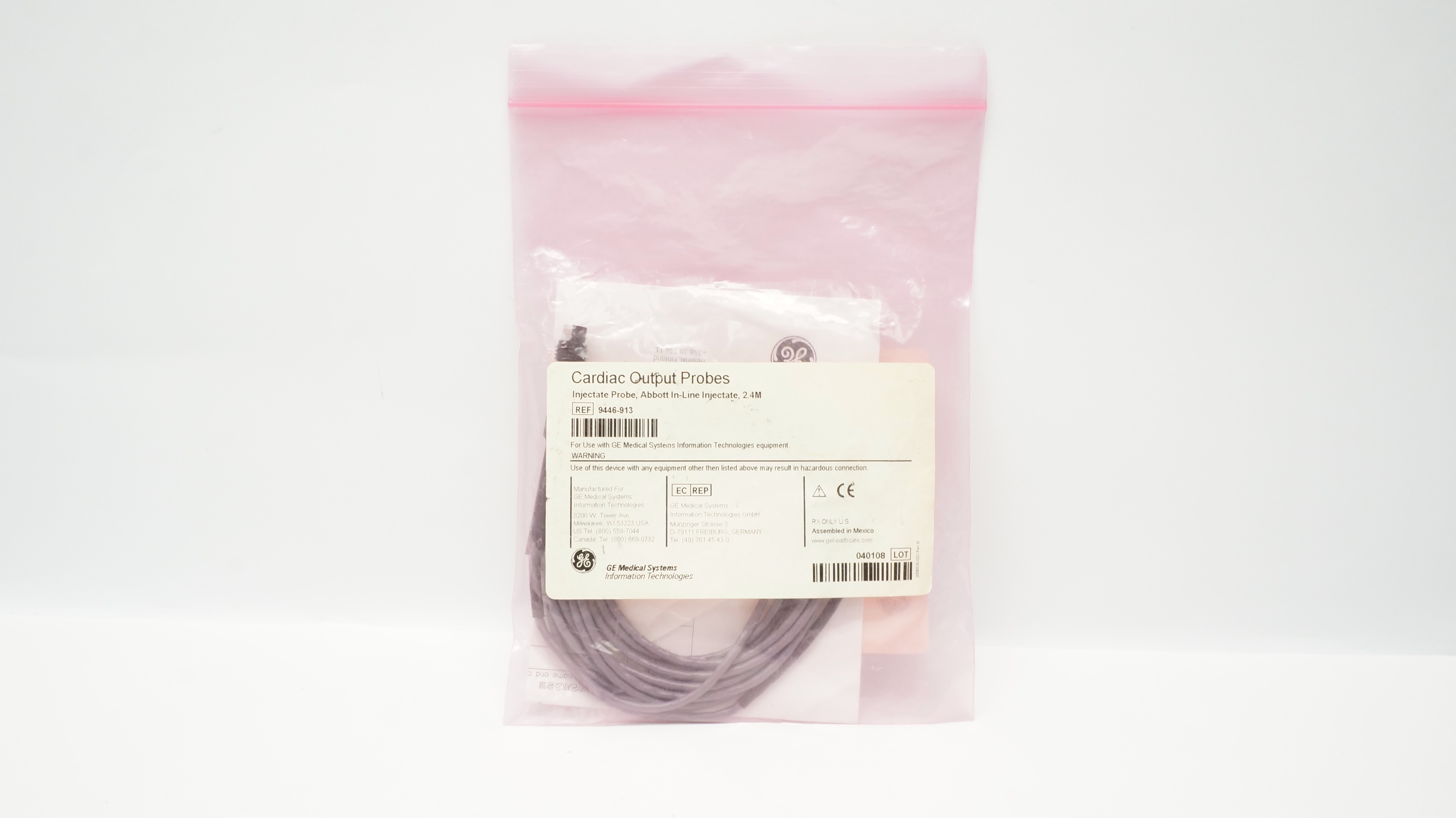 GE Medical System 9446-913 Cardiac Output Probes