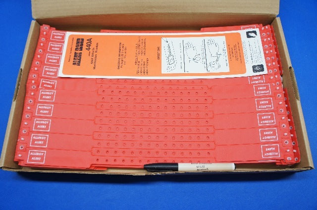 Alert Band 440A-16 Adult Write-On Identification Bracelets ~ Box of 250