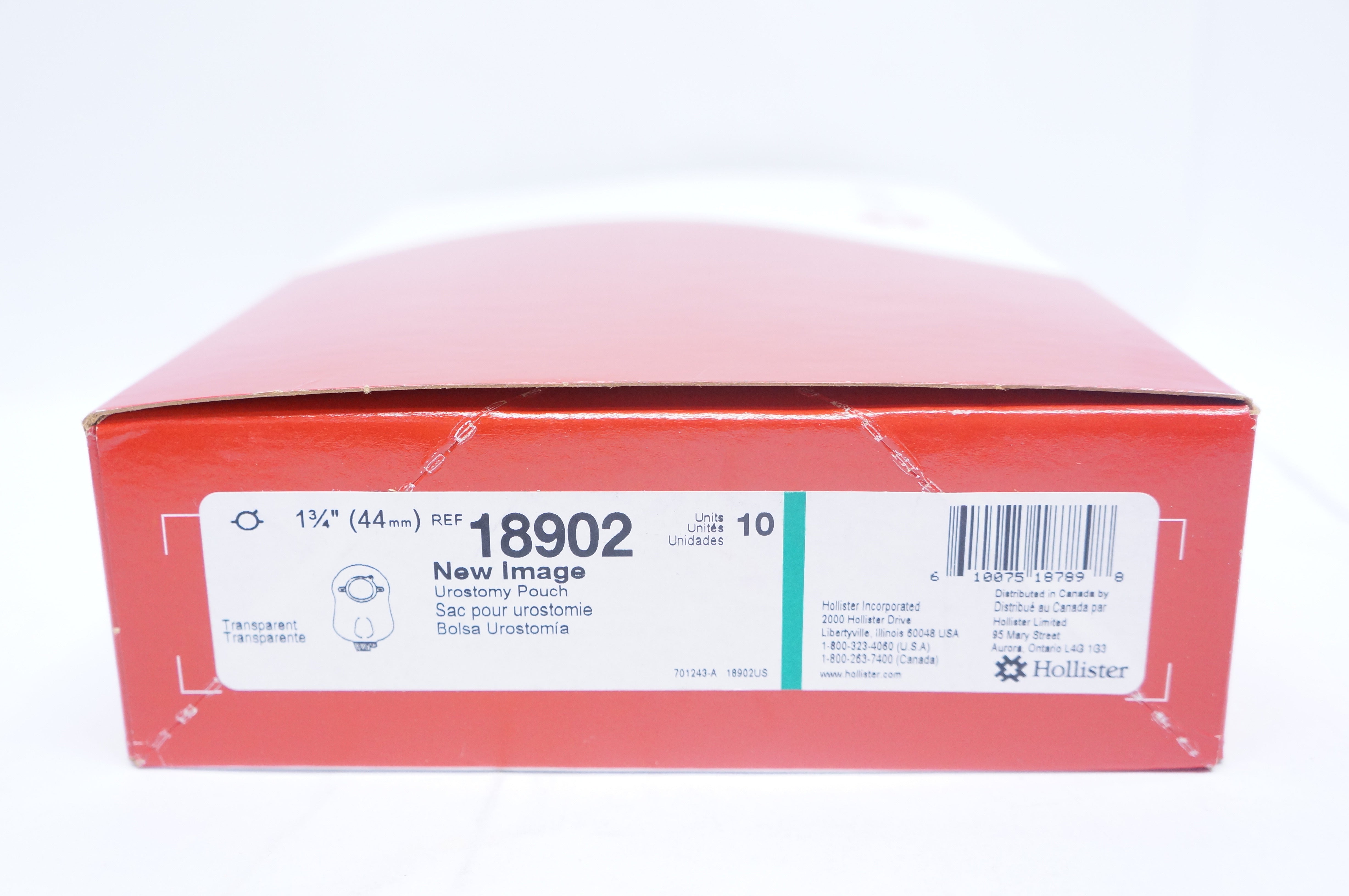 Hollister 18903 Urostomy Pouch 1.3/4 inch (44mm) -Box of 8