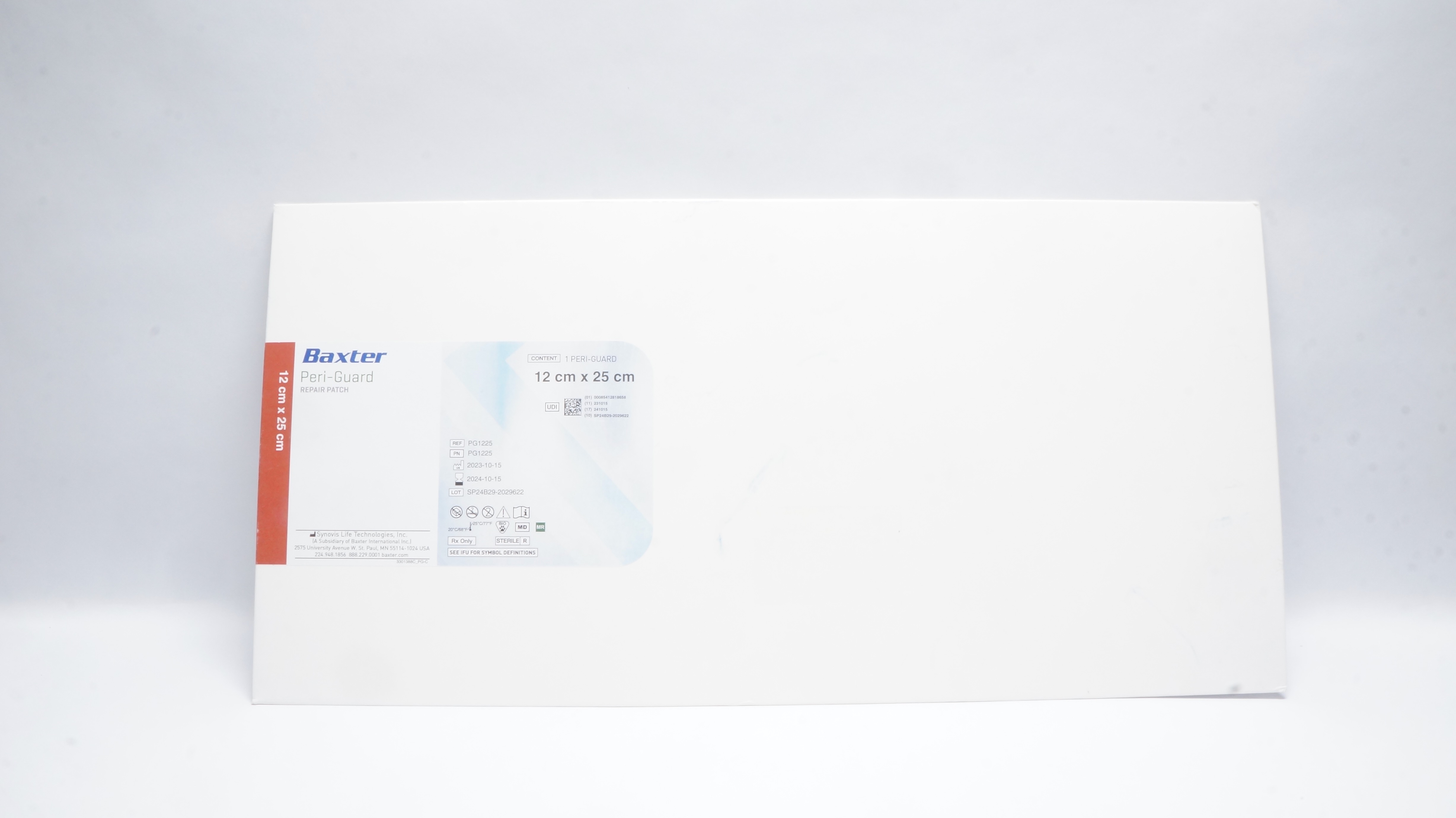 Baxter PG1225 Per-Guard Repair Patch 12cm x 25cm (x)