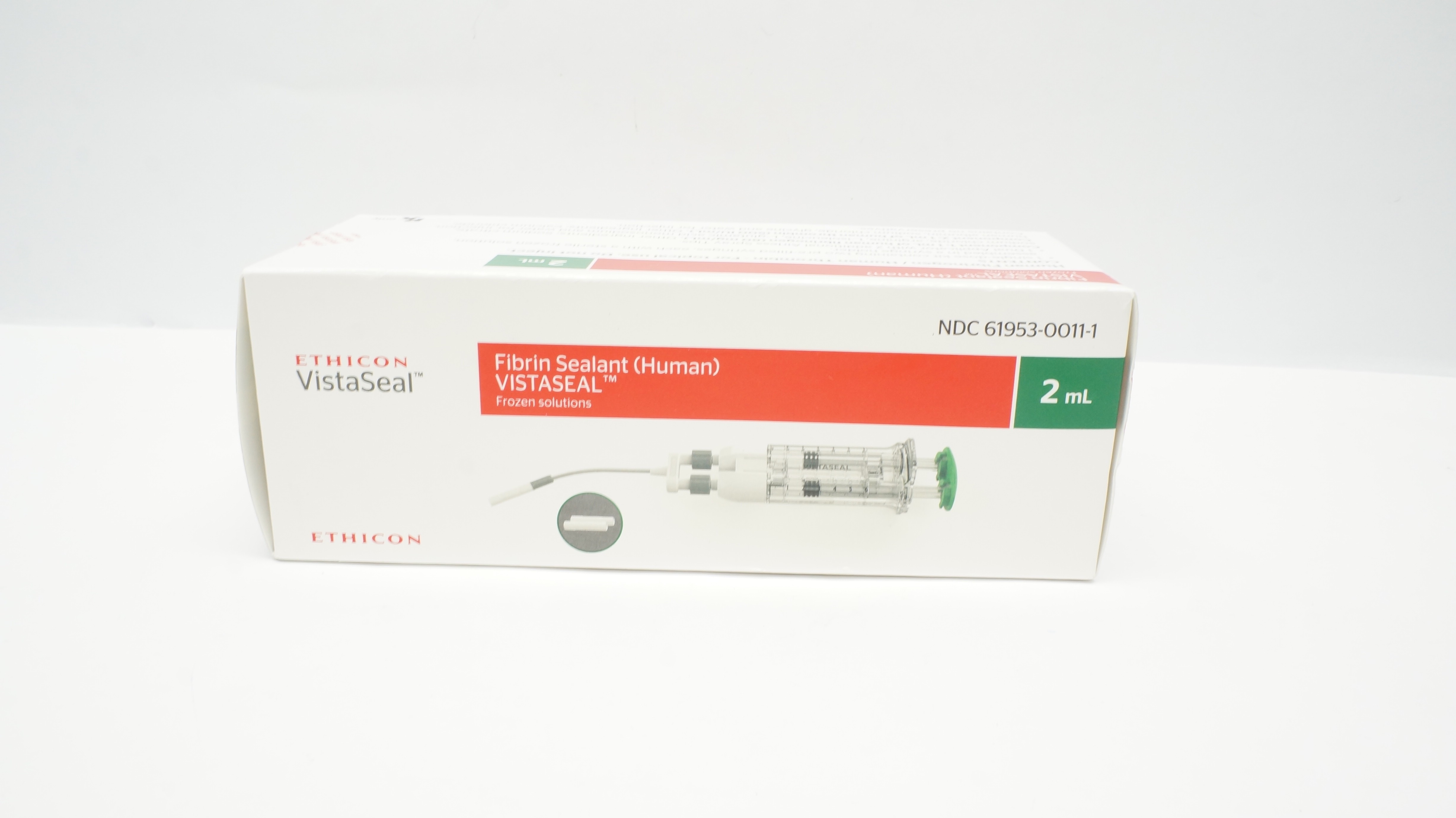 Ethicon VST02 Vistaseal Fibrin Sealant Frozen Solutions (Human) 2mL (x)
