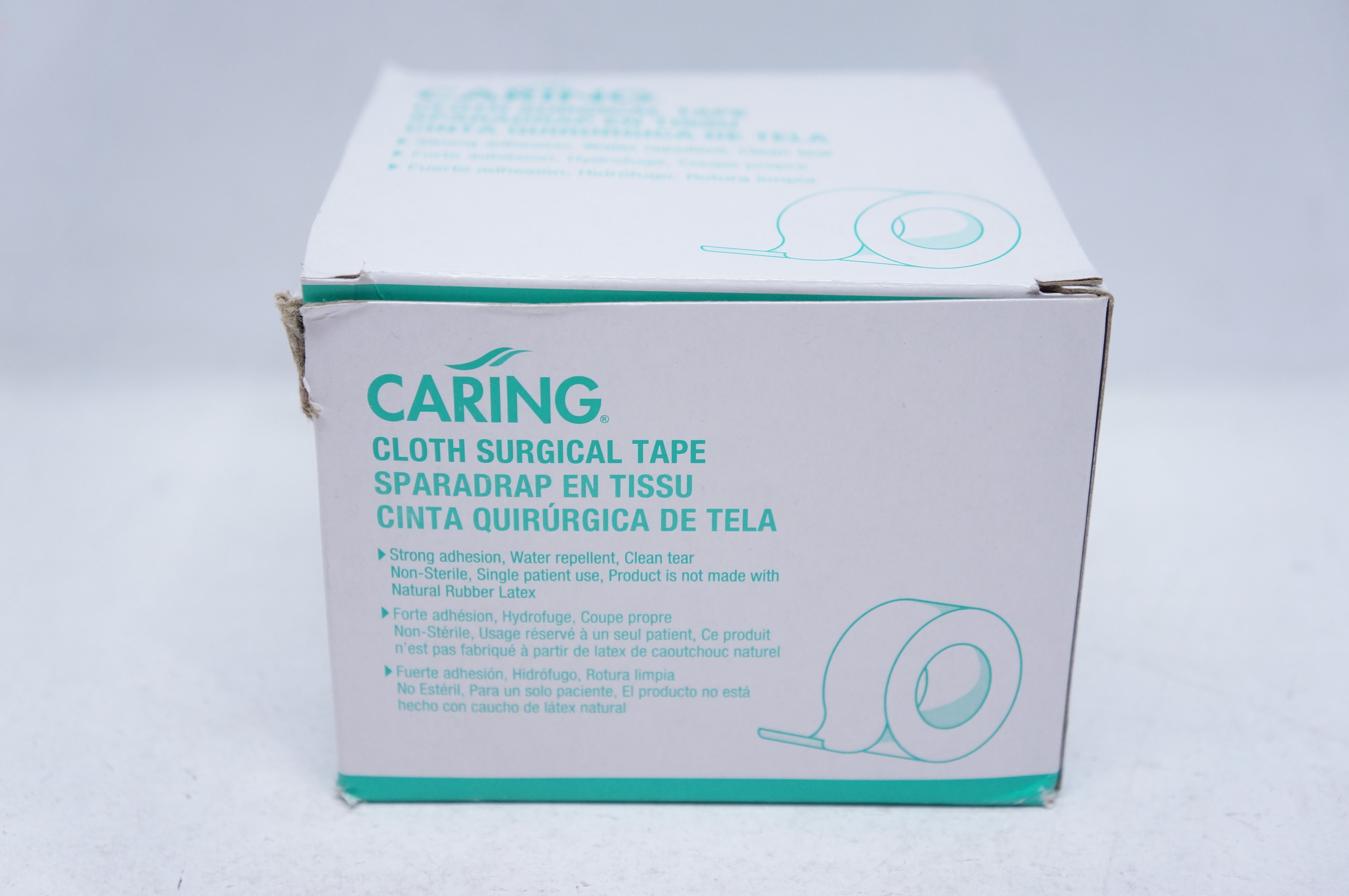 Caring PRM260103 Cloth Surgical Tape 3inch x 10yds. - Box of 4