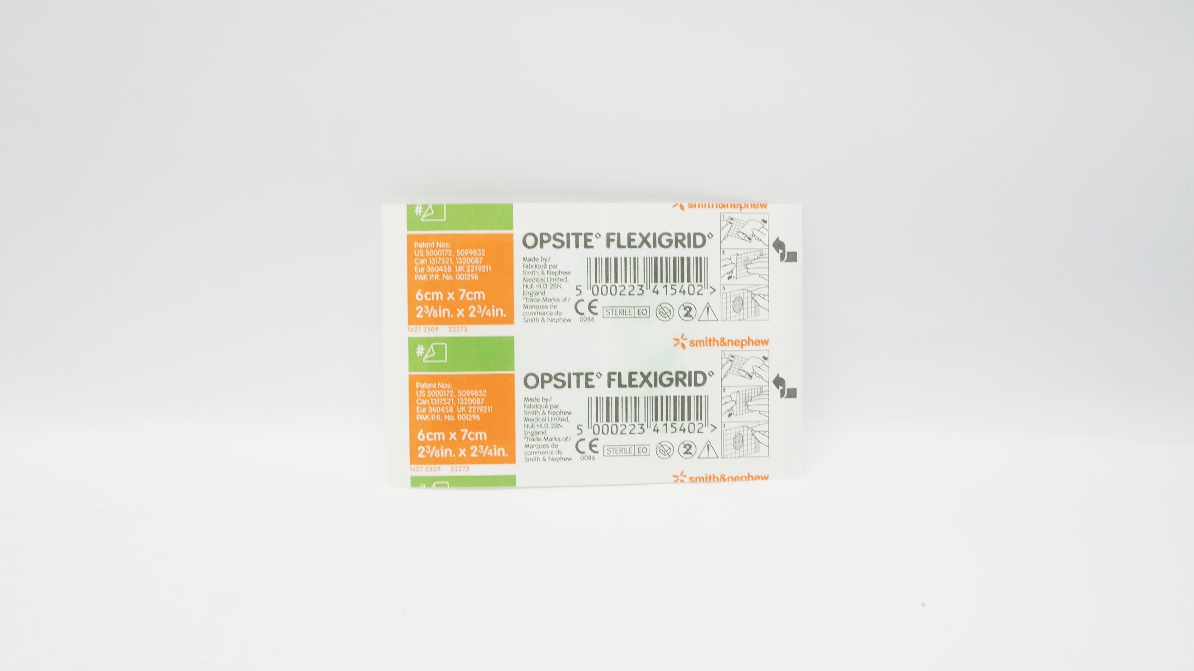 Smith&Nephew 66024628 OPSITE FLEXIGRID 2-3/8inch x 2-3/4inch (x)