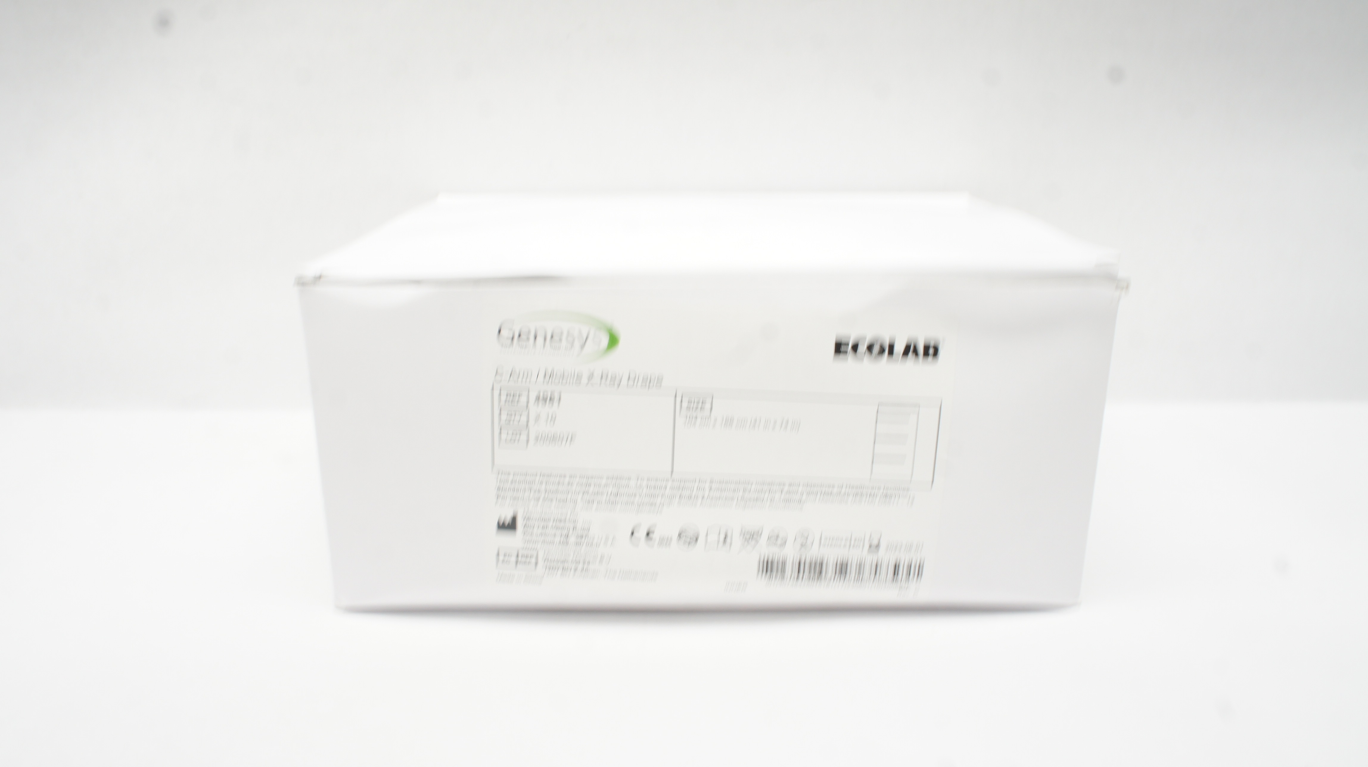 Microtek 4951 Genesys Ecolab C-Arm Mobile X-Ray Drape 41in x 74in - Box of 10(x)