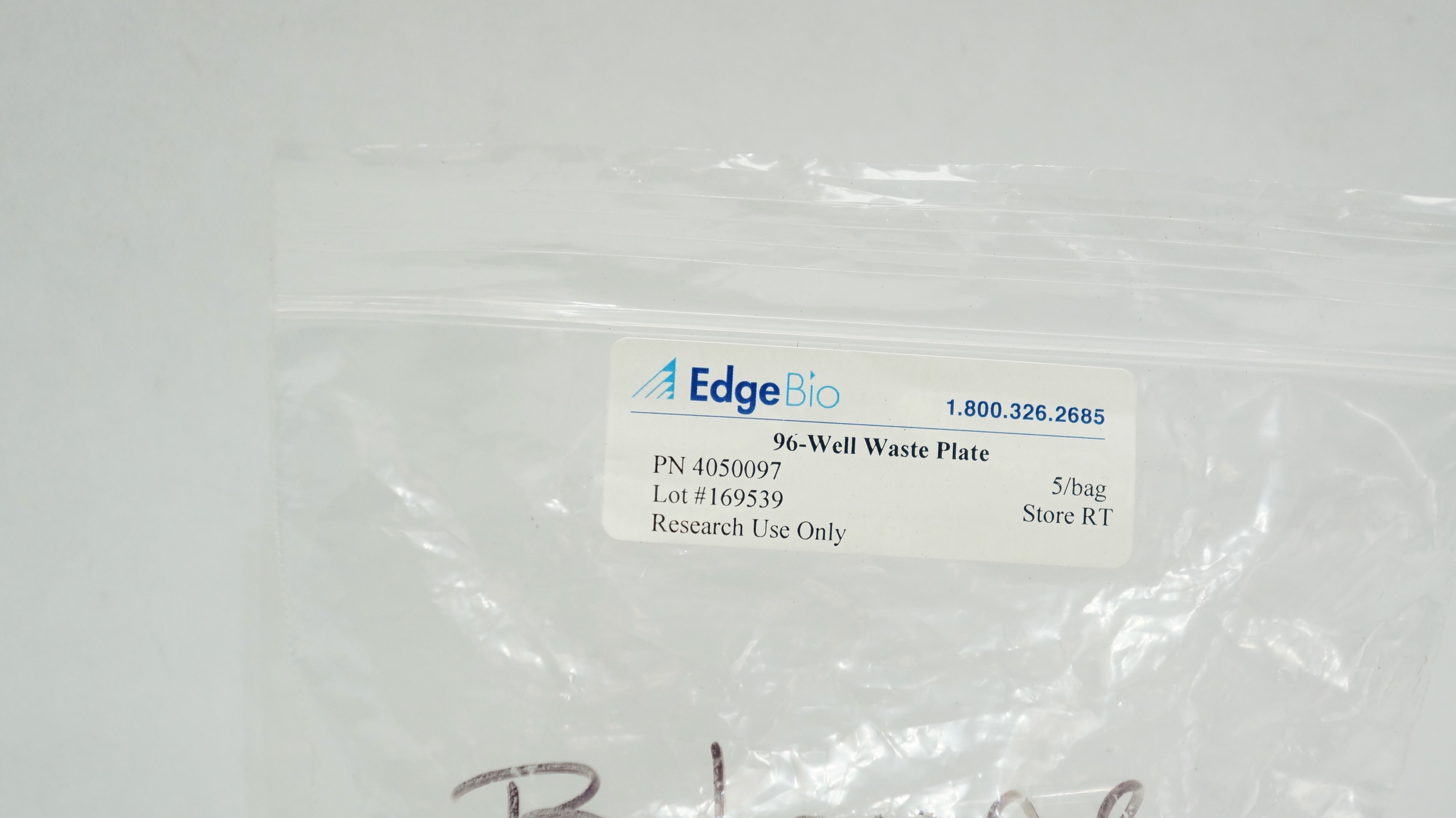 Edge Bio 1.800.326.2685 96-Well Waste Plate - Pack of 5 Bag