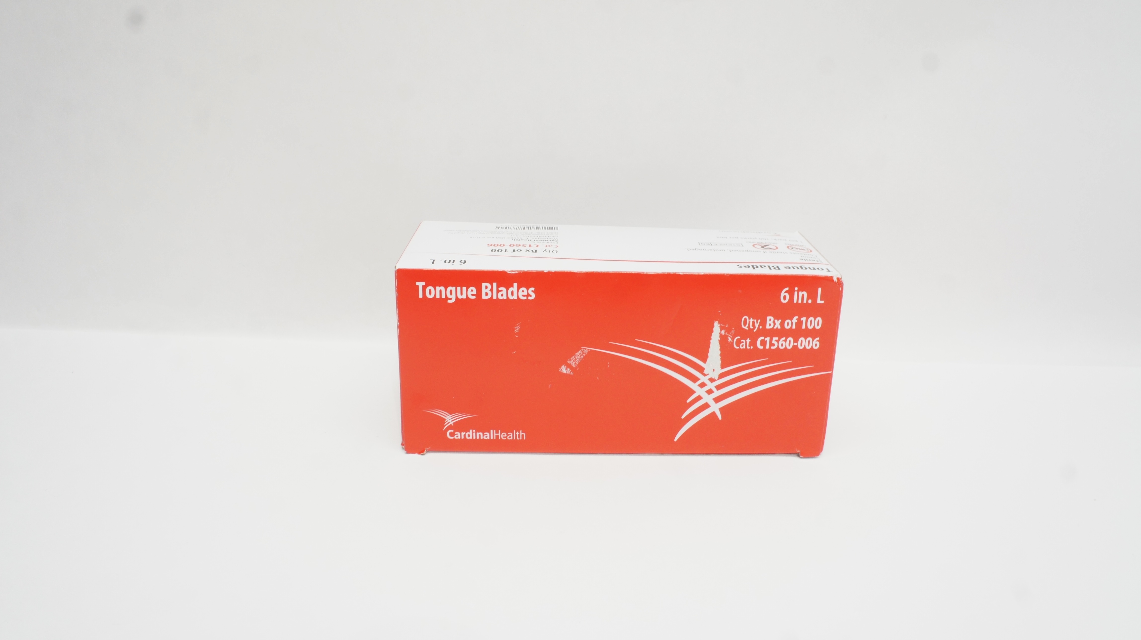 Cardinal Health C1560-006 Senior Tongue Blades 6 inch L - Box of 100