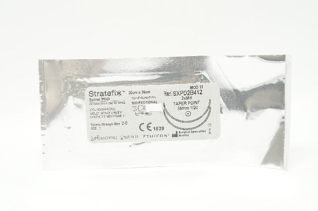 Ethicon SXPD2B412 2-0 Stratafix Monofilament 2xMH Taper Point 36mm 1/2c, 36x36cm
