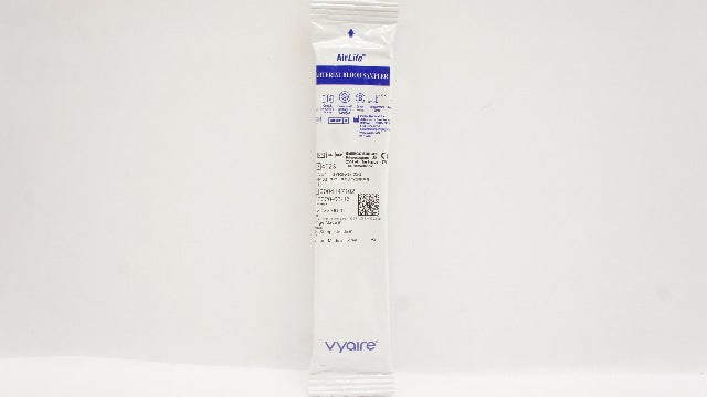 Vyaire 4023 AirLife Arterial Blood Sampler 23G Syringe Luer Slip Cube Stopper(x)