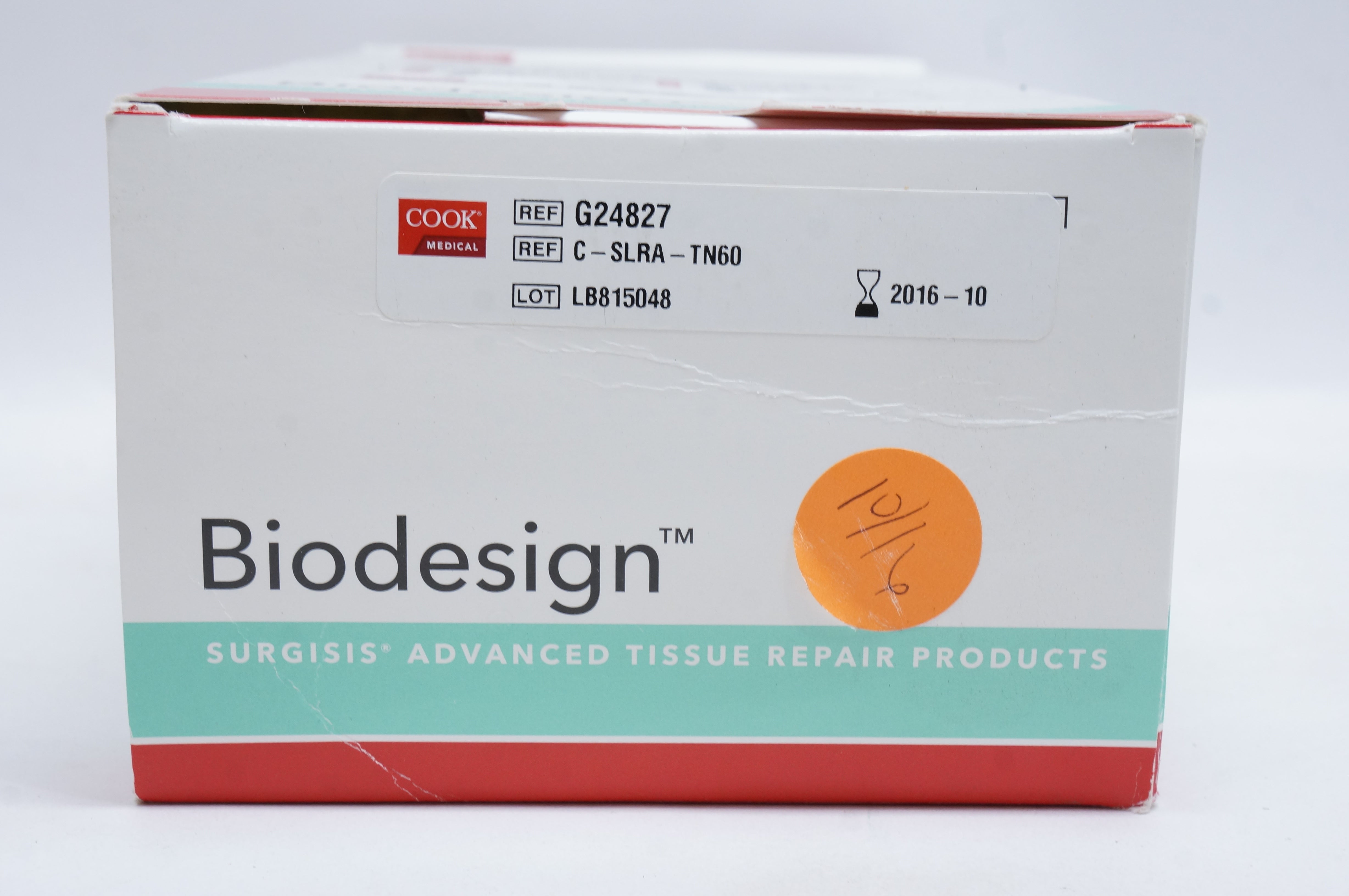 Cook Medical G24827 Biodesign Staple Line Reinforcement 1.0cmx6.5cm(x) -Box of 5