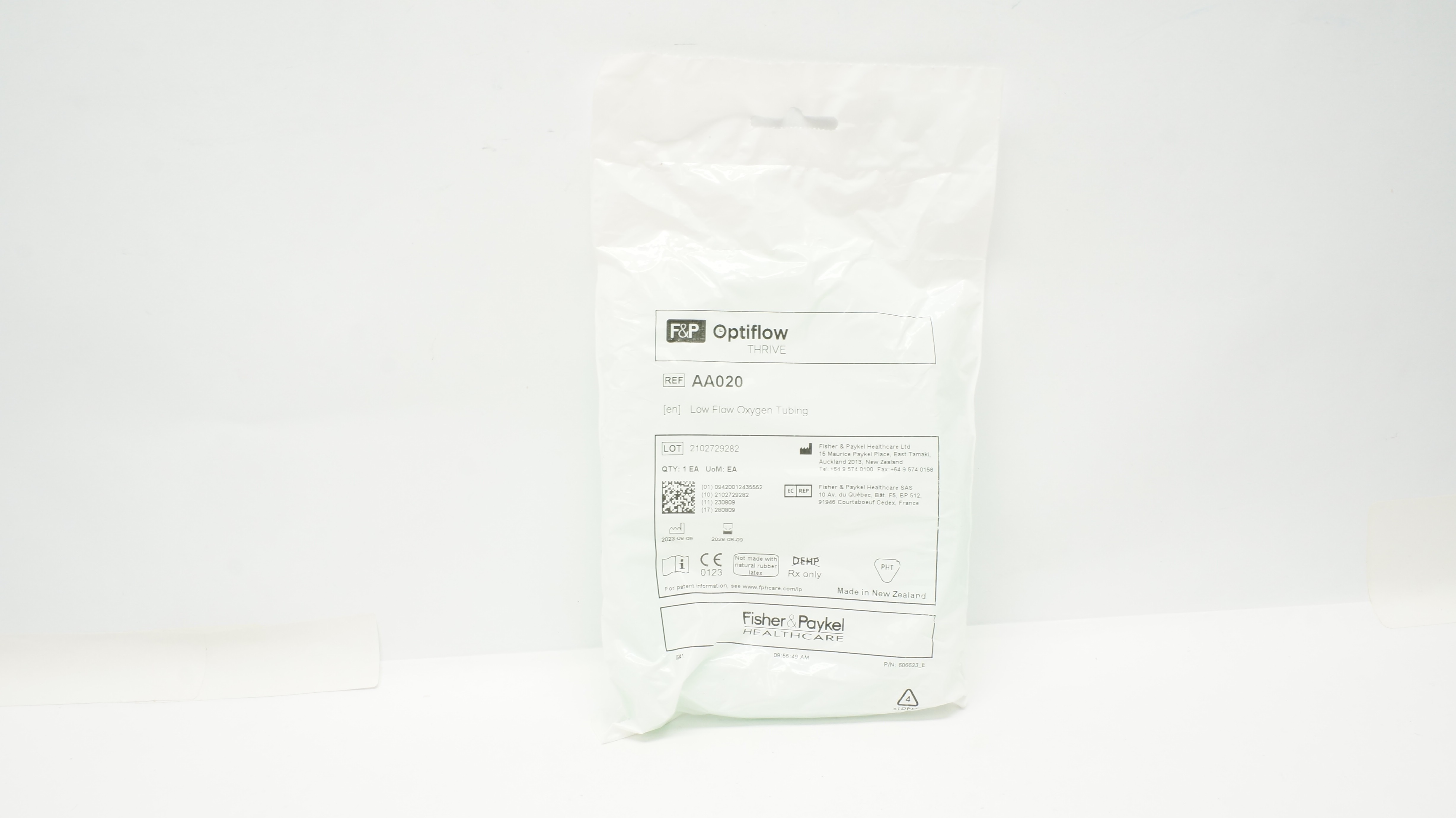Fisher&Paykel Healthcare AA020 Optiflow Thrive Low Flow Oxygen Tubing