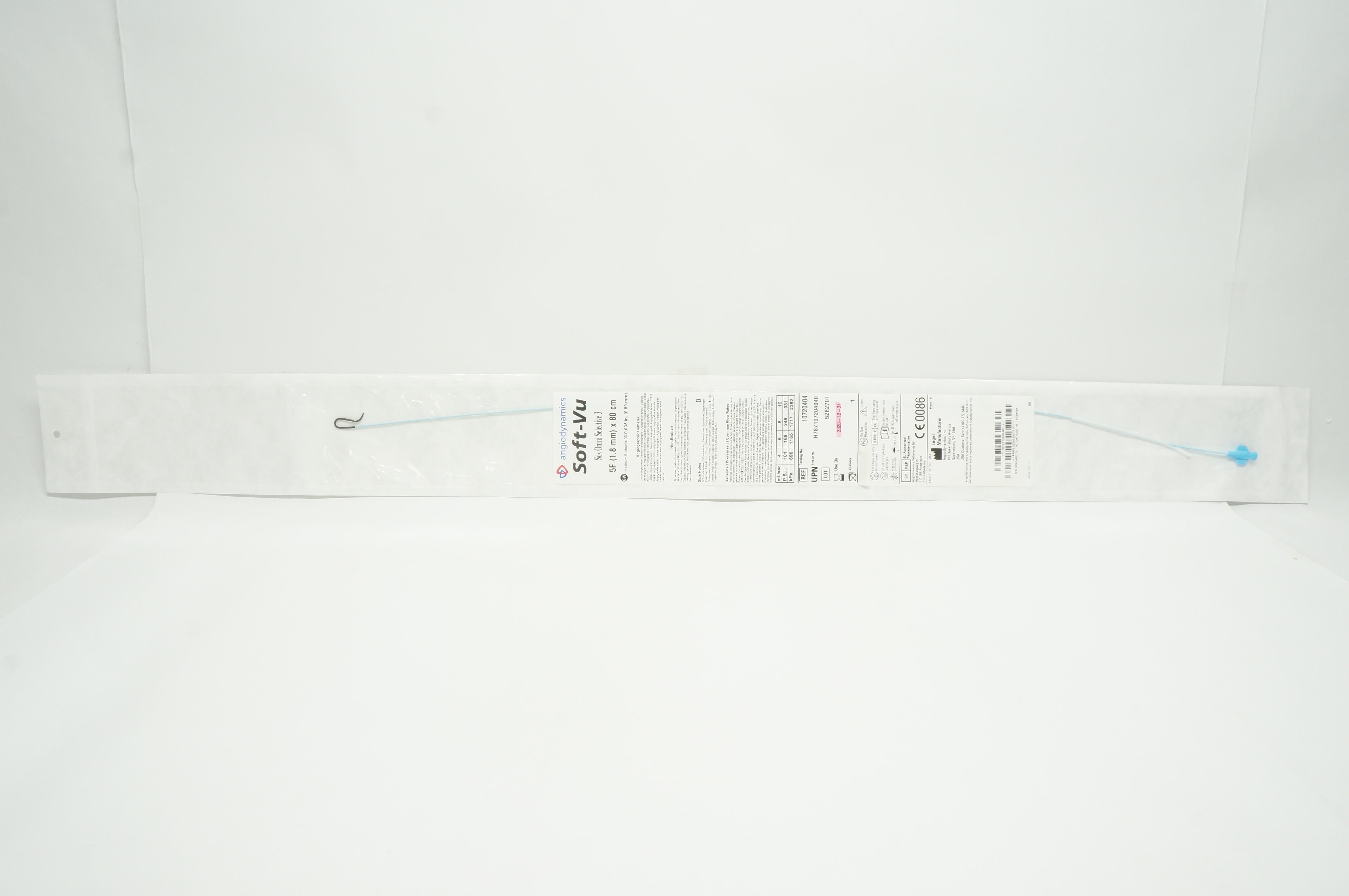 Angiodynamics 10720404 Soft-Vu SOS Omni Selective 3, 5F x 80cm (x)