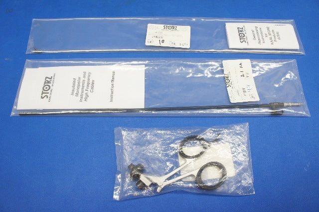 Karl Storz 33461MS Click Line MANHES Grasping Forceps, Size 5 mm, Length 43 cm