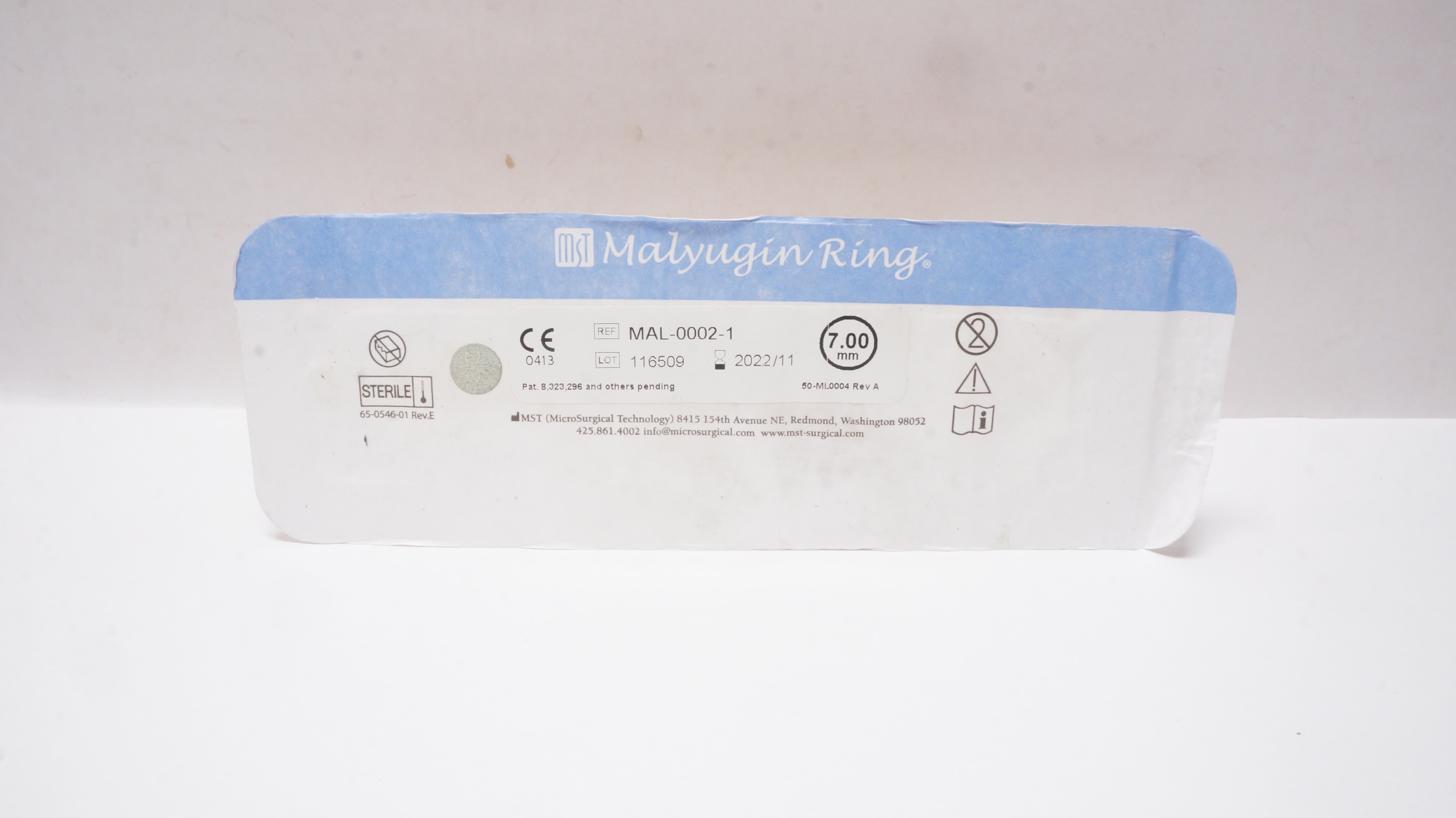 MST MAL-0002-1 Malyugin Ring 7.0mm (x)