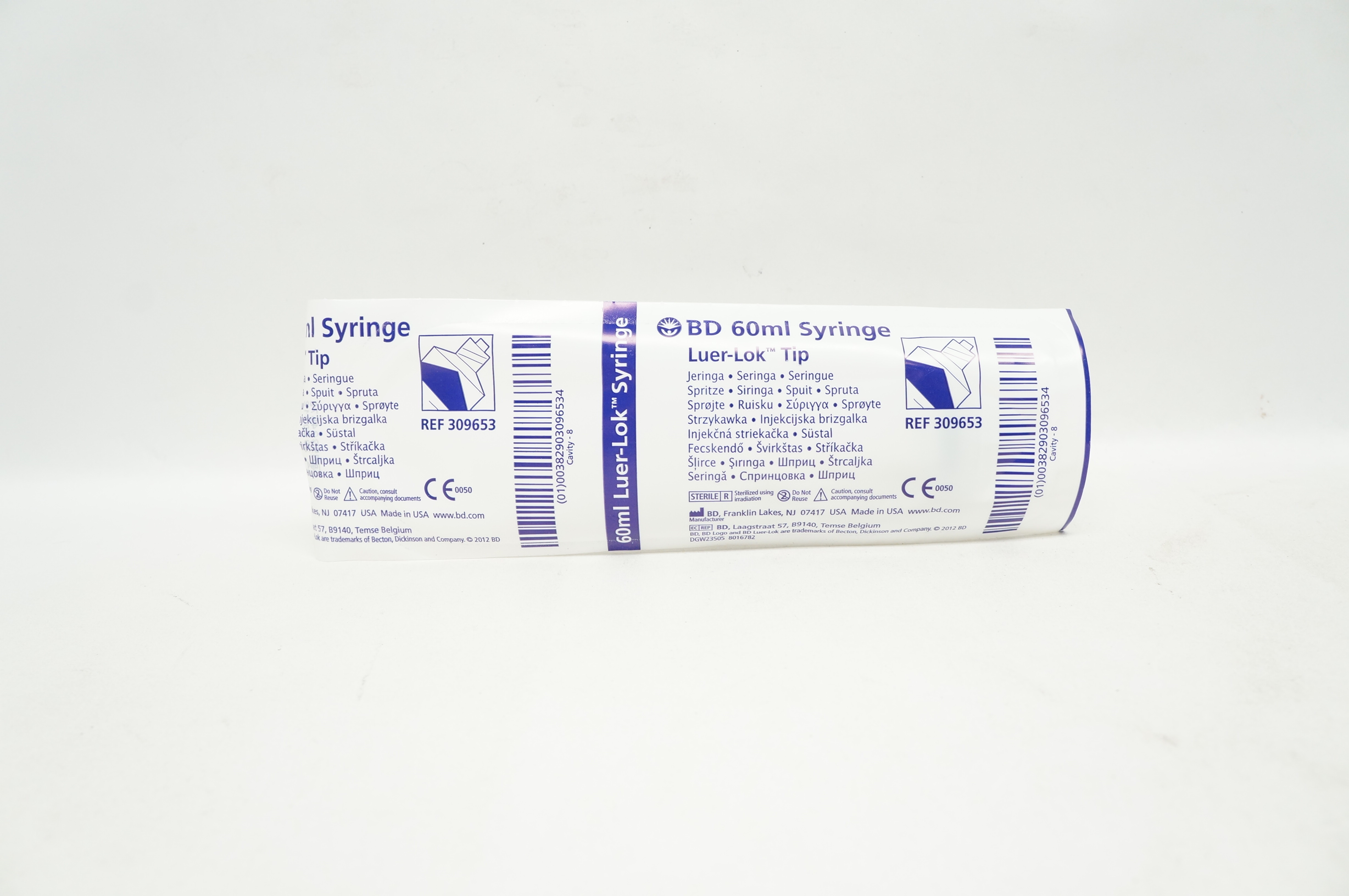 BD 309653 60ml Syringe Luer-Lok Tip