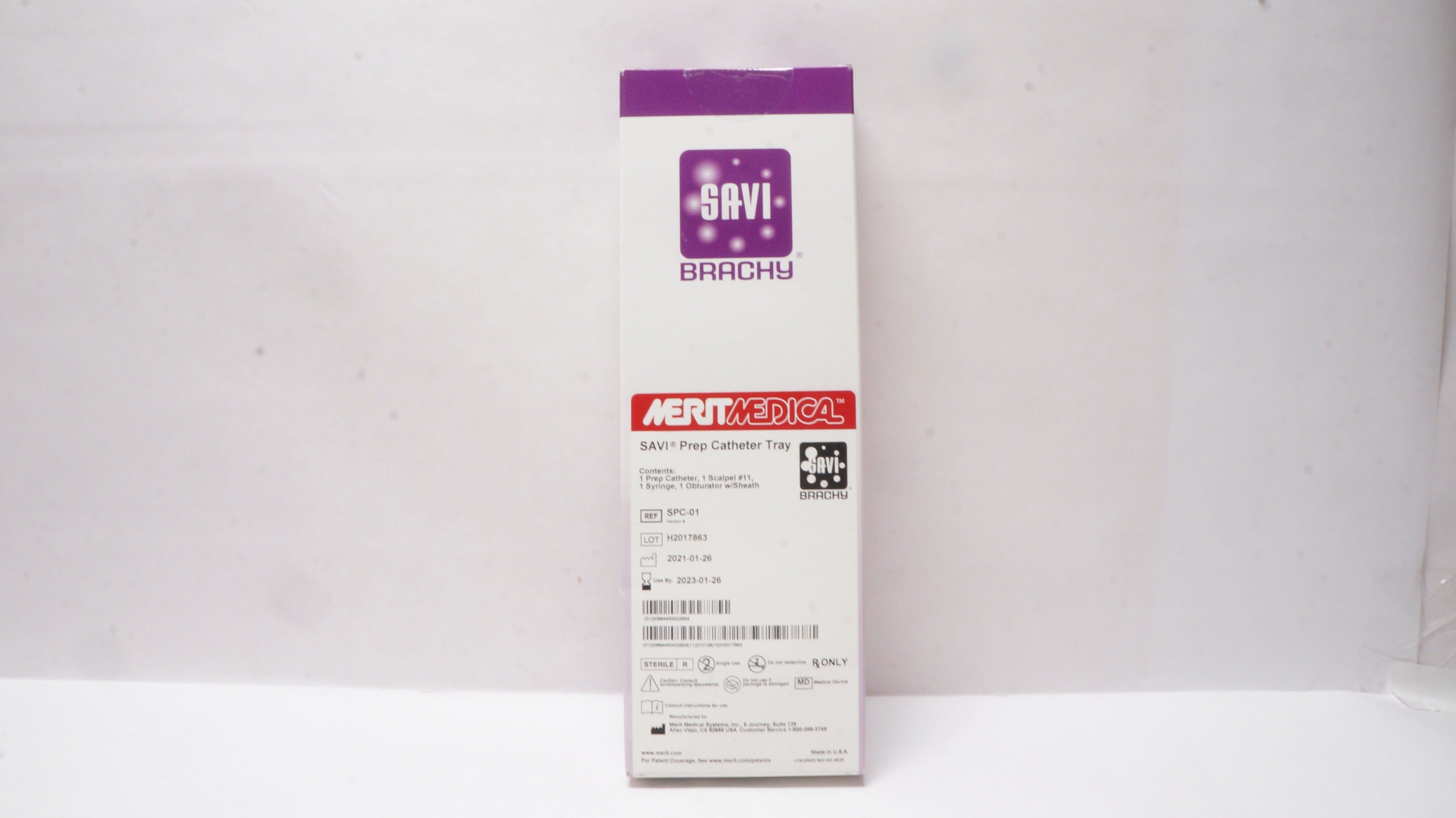 Merit Medical SPC-01 SAVI Prep Cath. Tray (x)