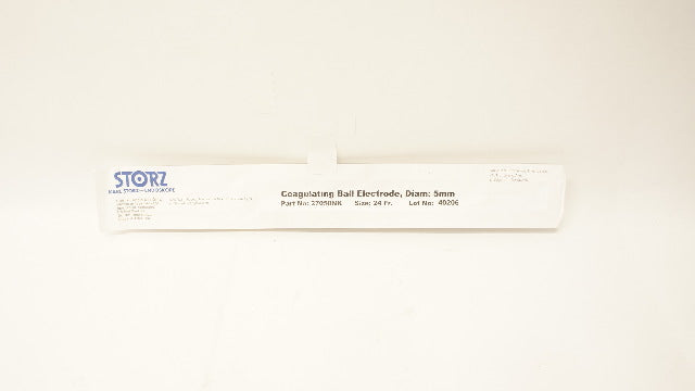 Karl Storz 27050NK Coagulating Ball Electrode, Diam: 5mm, Size: 24 Fr