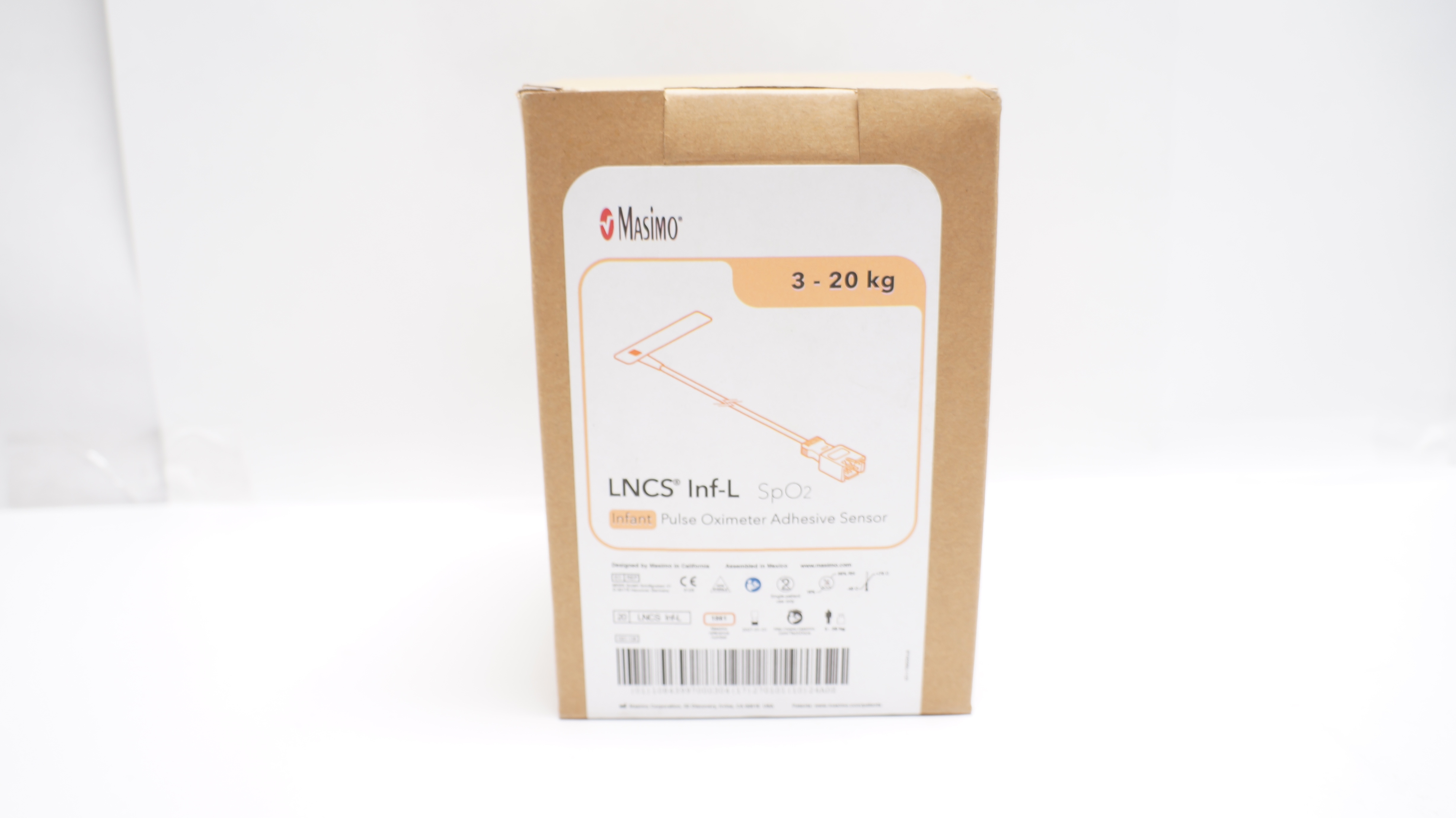 Masimo 1861 LNCS INF-L SpO2 Infant Pulse Oximeter Adhesive Sensor 3-20kg