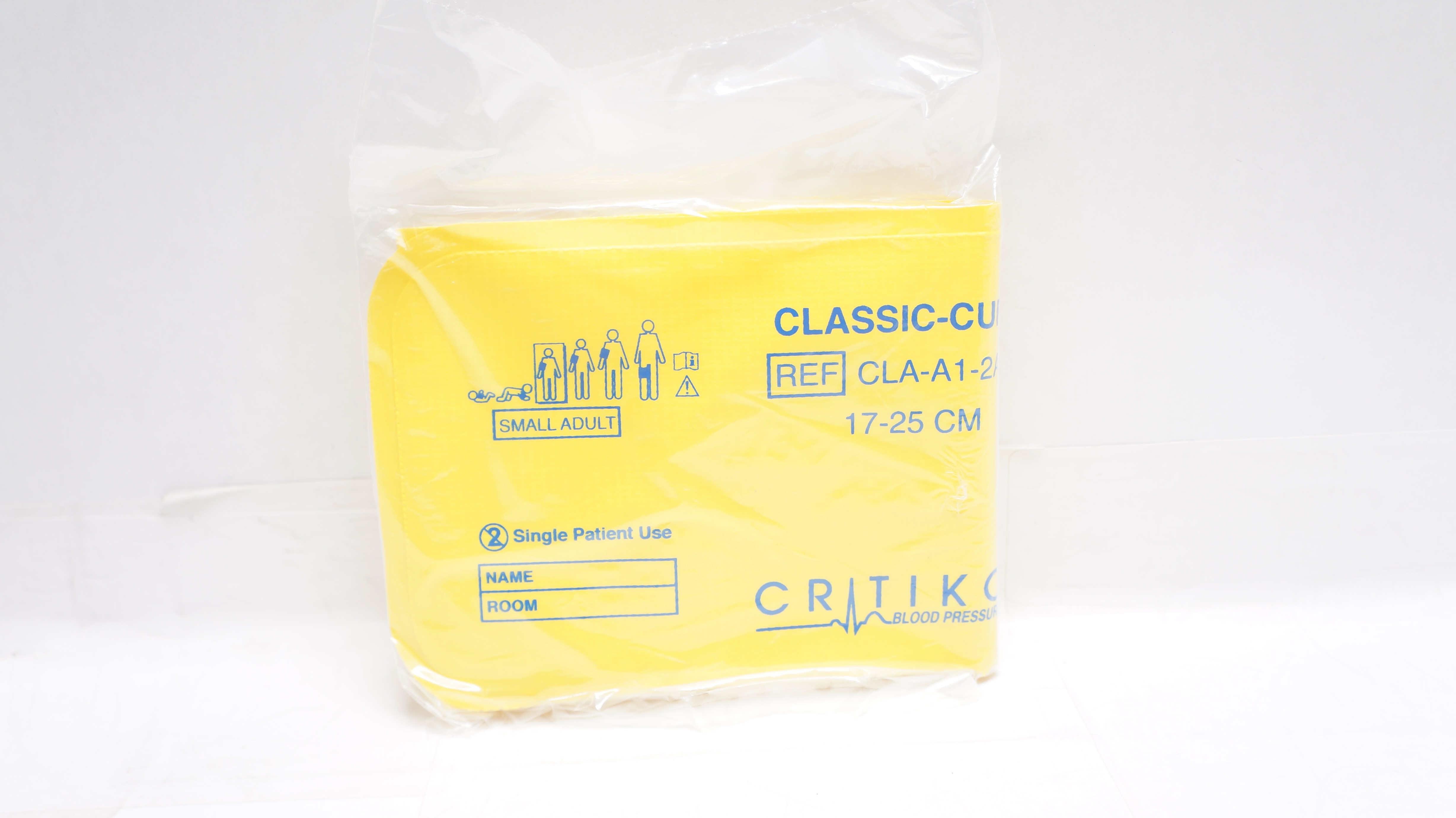 GE Medical CLA-A1-2A Classic Cuf Critikon Blood Pressure Cuff 17-25cm Small Adult