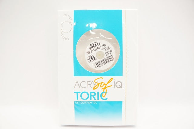 Alcon SN6AT4 AcrySof IQ Toric Astigmatism IOL 9.5D 2.25D CYL 13.0mm x 6.0mm (x)