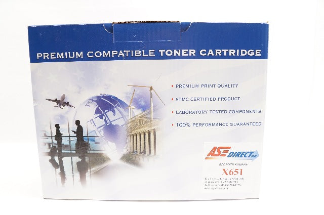 ASE DIRECT X651 Premium Compatible Toner Cartridge