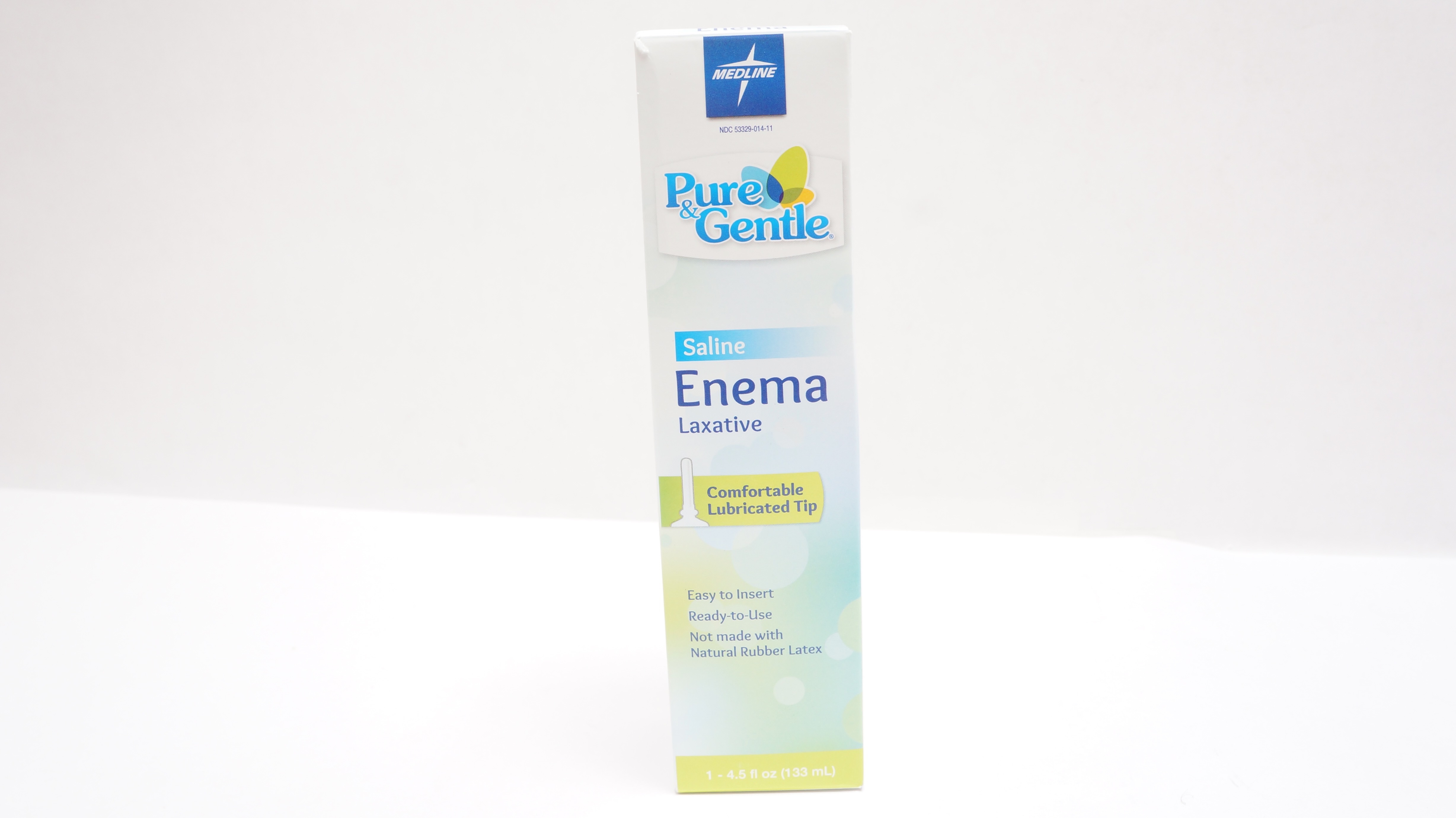 Medline CUR095005 Pure&Gentle Saline Enema Laxative 1 - 4.5 fl oz (x)