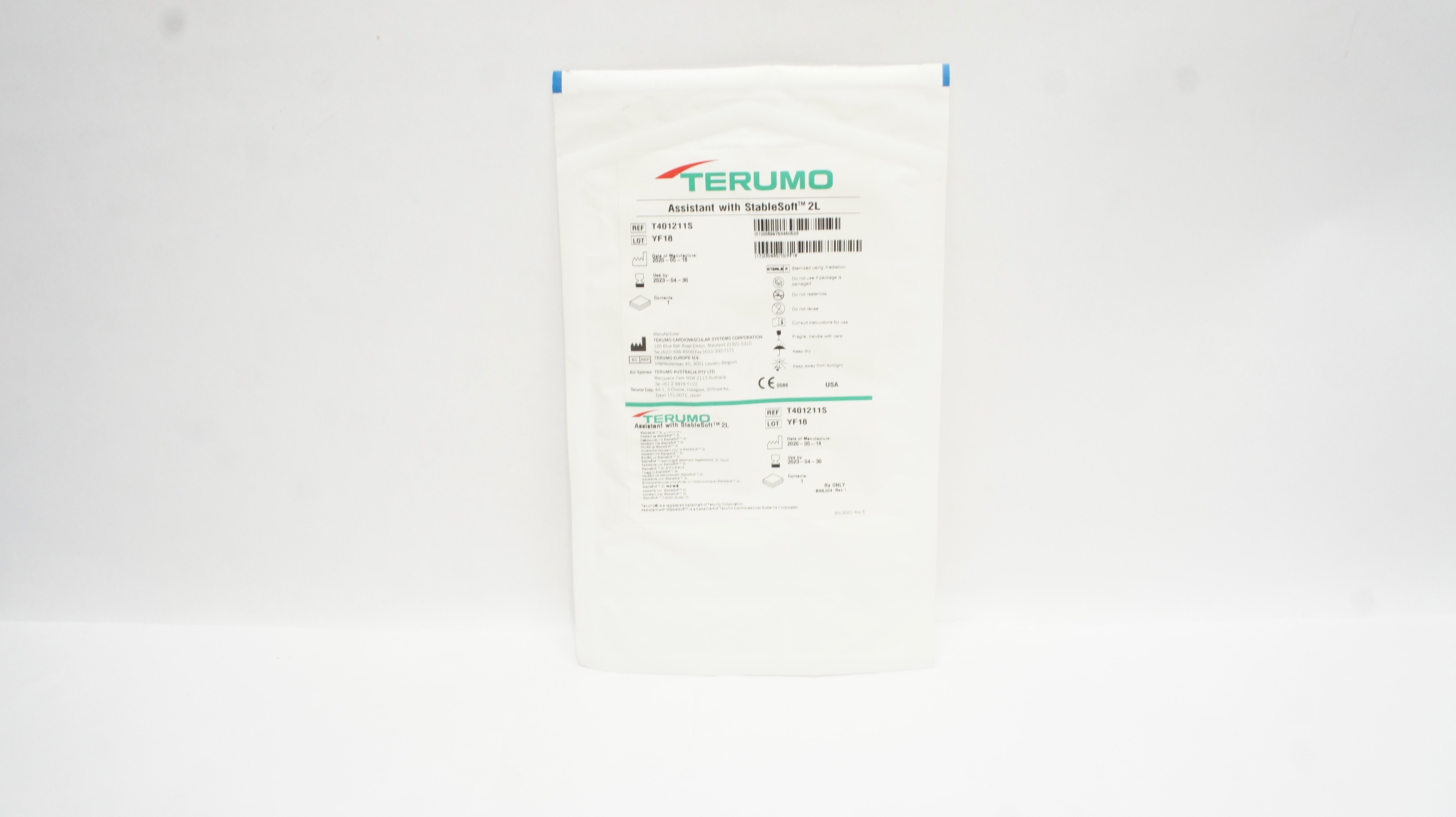 Terumo T401211S Assistant W/StableSoft 2L (x)