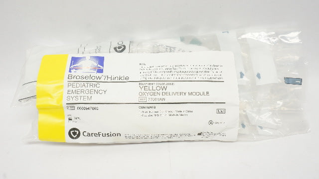 CareFusion 7700YAW Broselow/Hinkle Emergency System Yellow Oxygen DeliveryModule